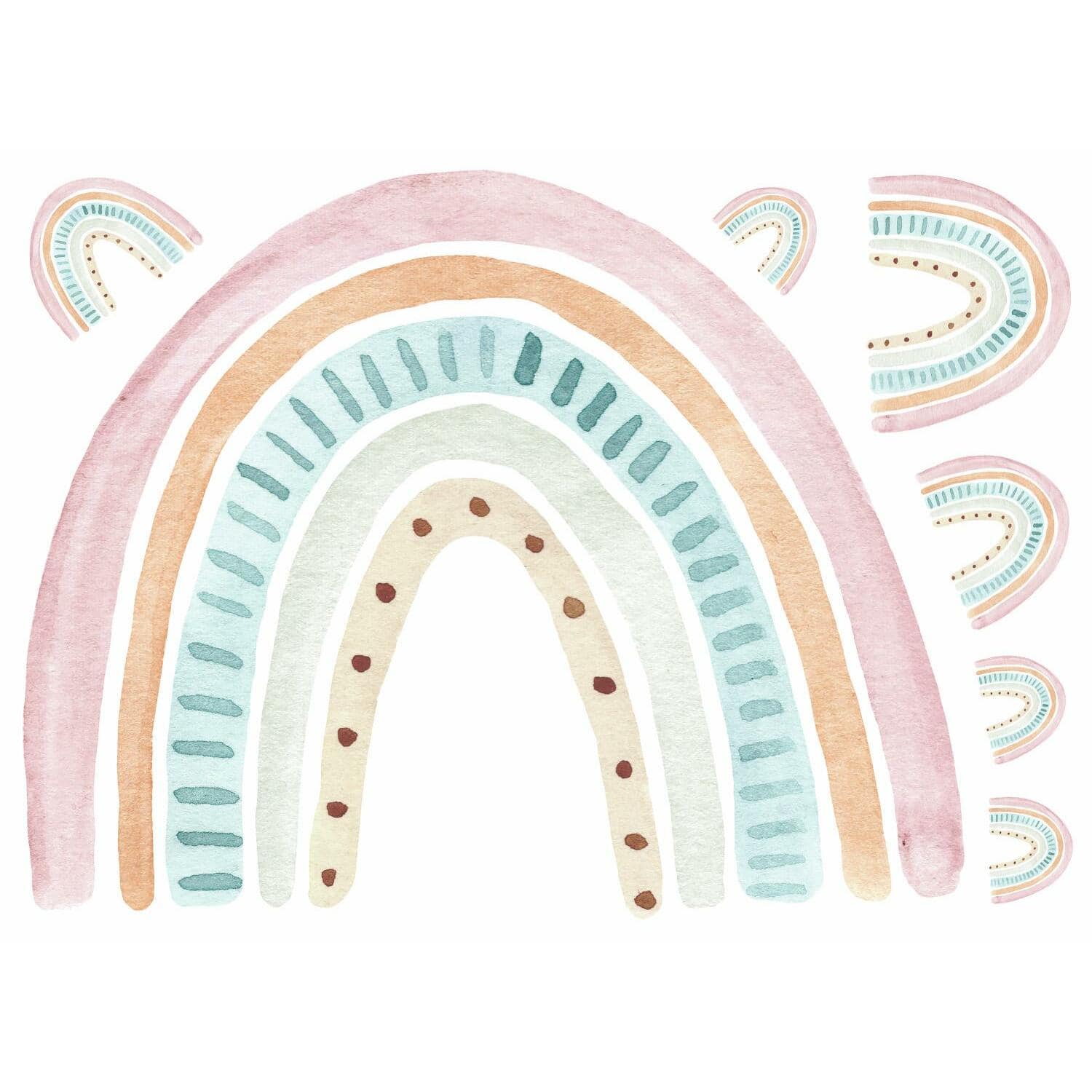 RoomMates Watercolor Rainbow Peel & Stick Wall Decals