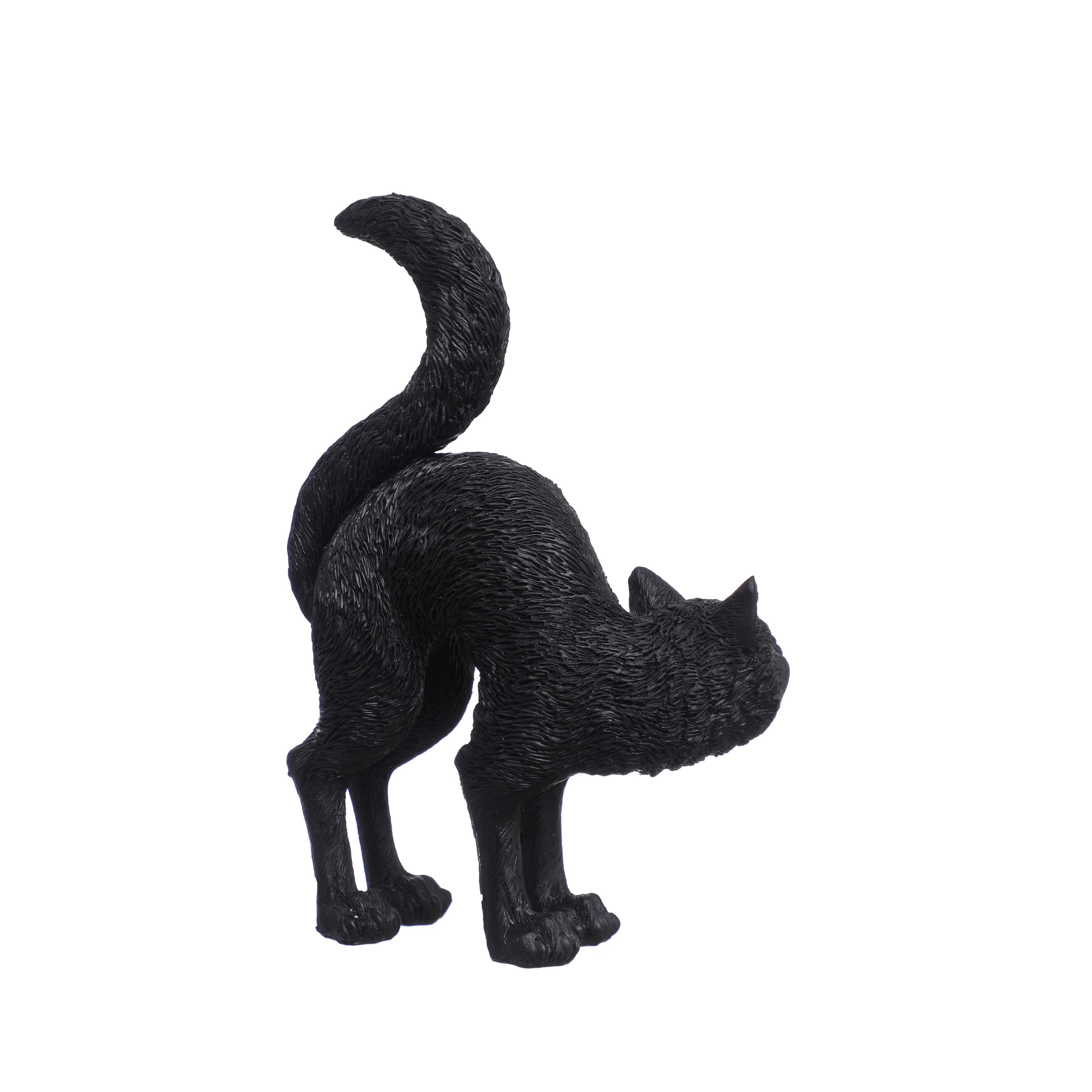 9.5&#x22; Black Scaredy Cat Tabletop D&#xE9;cor by Ashland&#xAE;