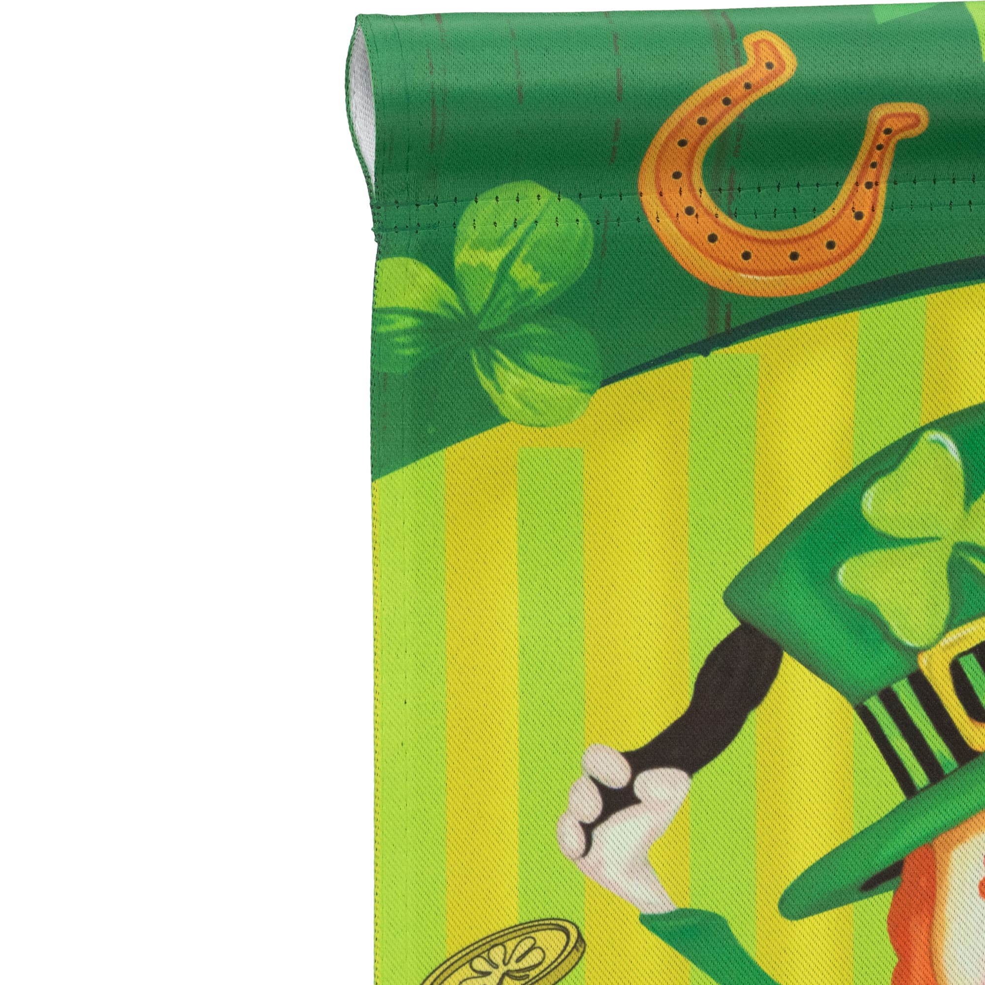 18" Dancing Leprechaun Happy St. Patty's Garden Flag