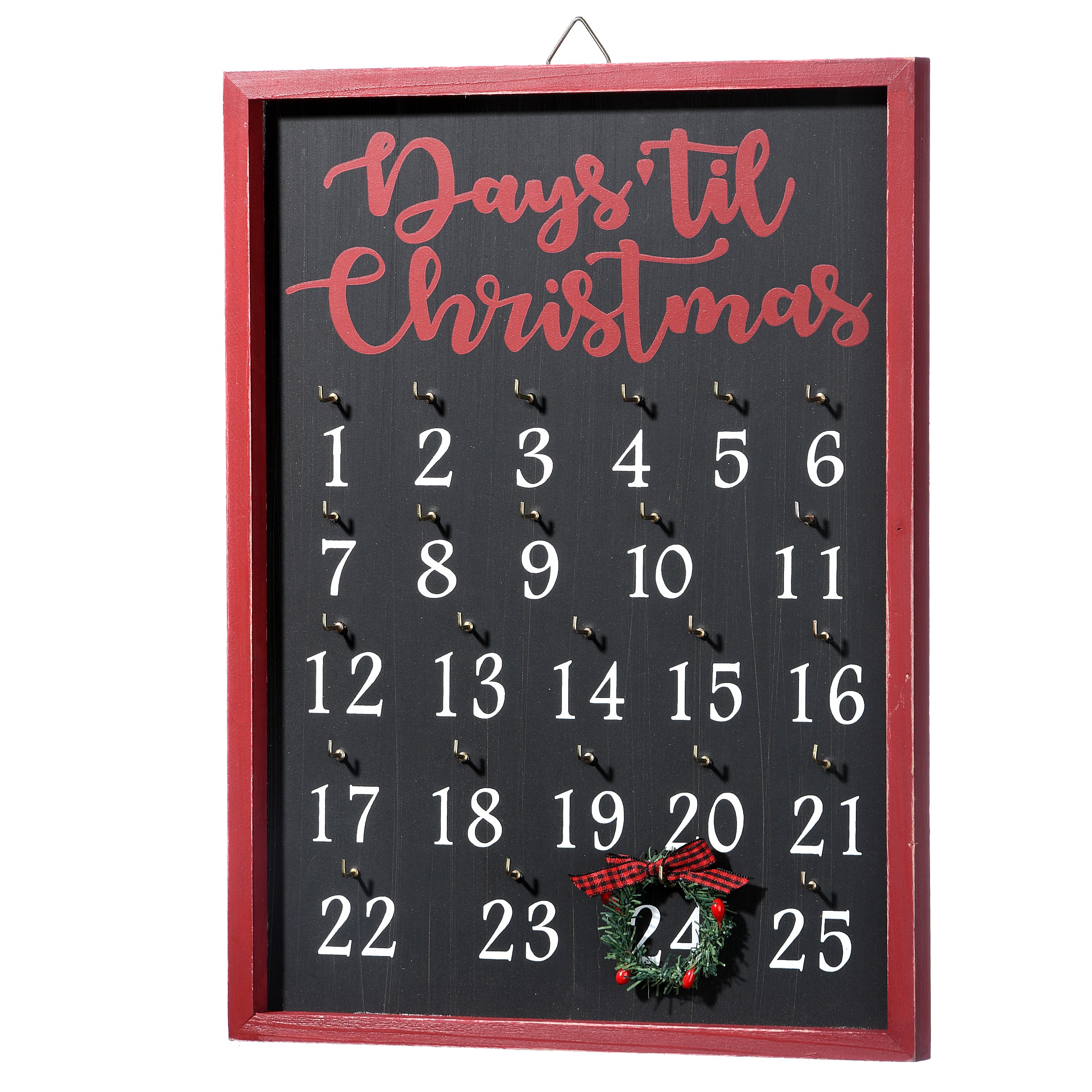 16" Days Til Christmas Calendar Sign Michaels