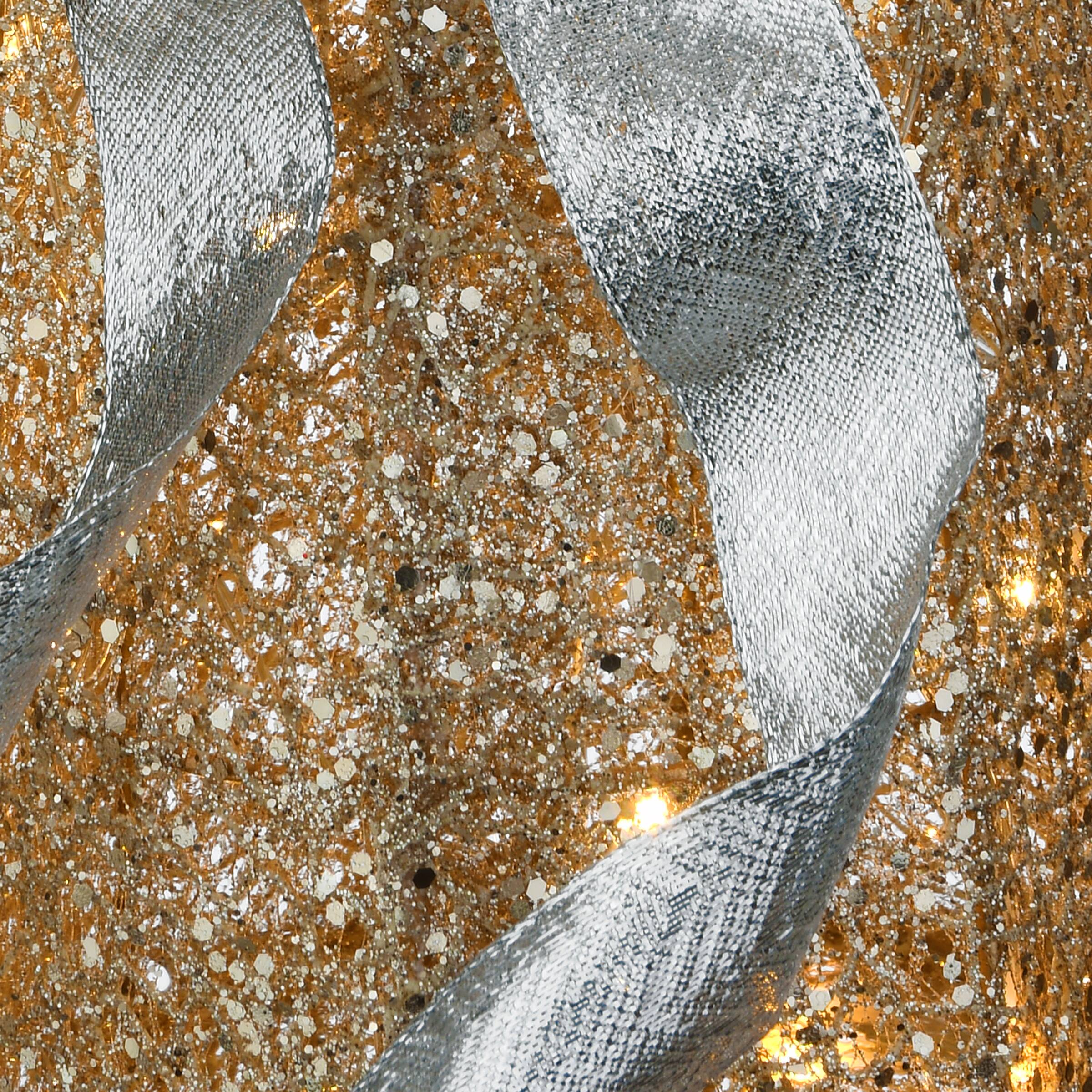 53" Pre-Lit LED Champagne Gold Praying Angel