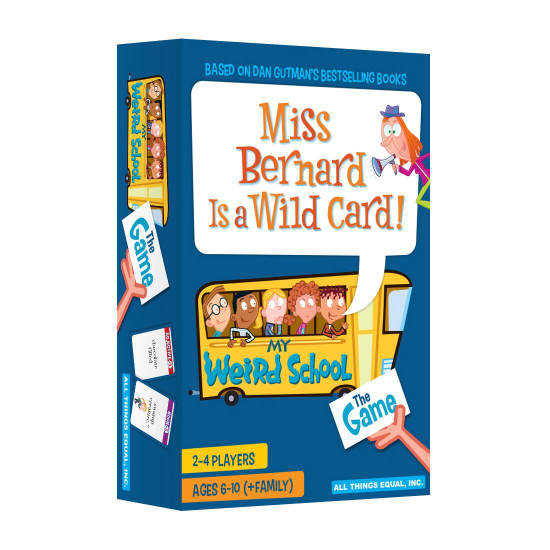 Miss Bernard is a Wild Card!: The My Weird School Game