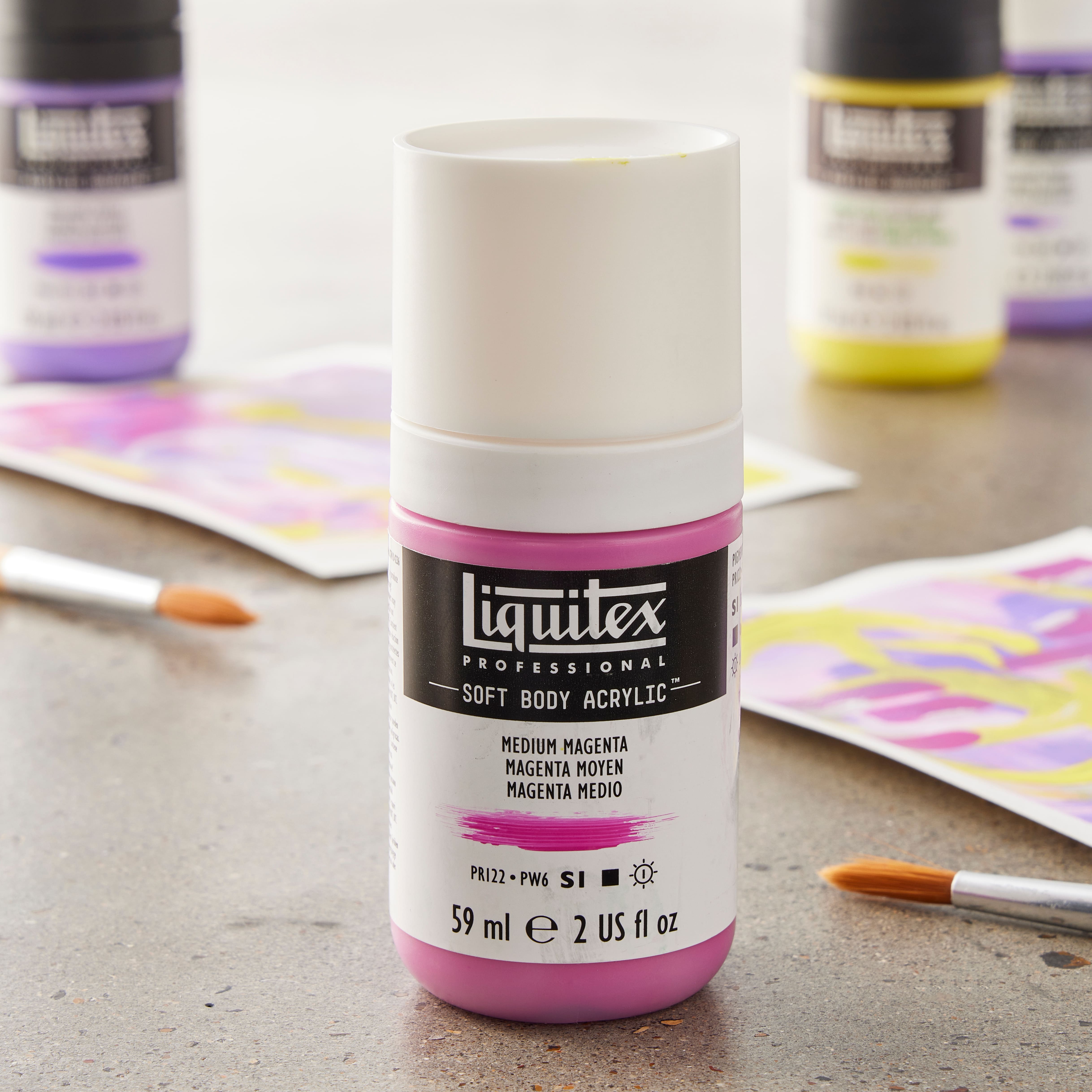 12 Pack: Liquitex&#xAE; Professional Soft Body Acrylic Bottle, 2oz.