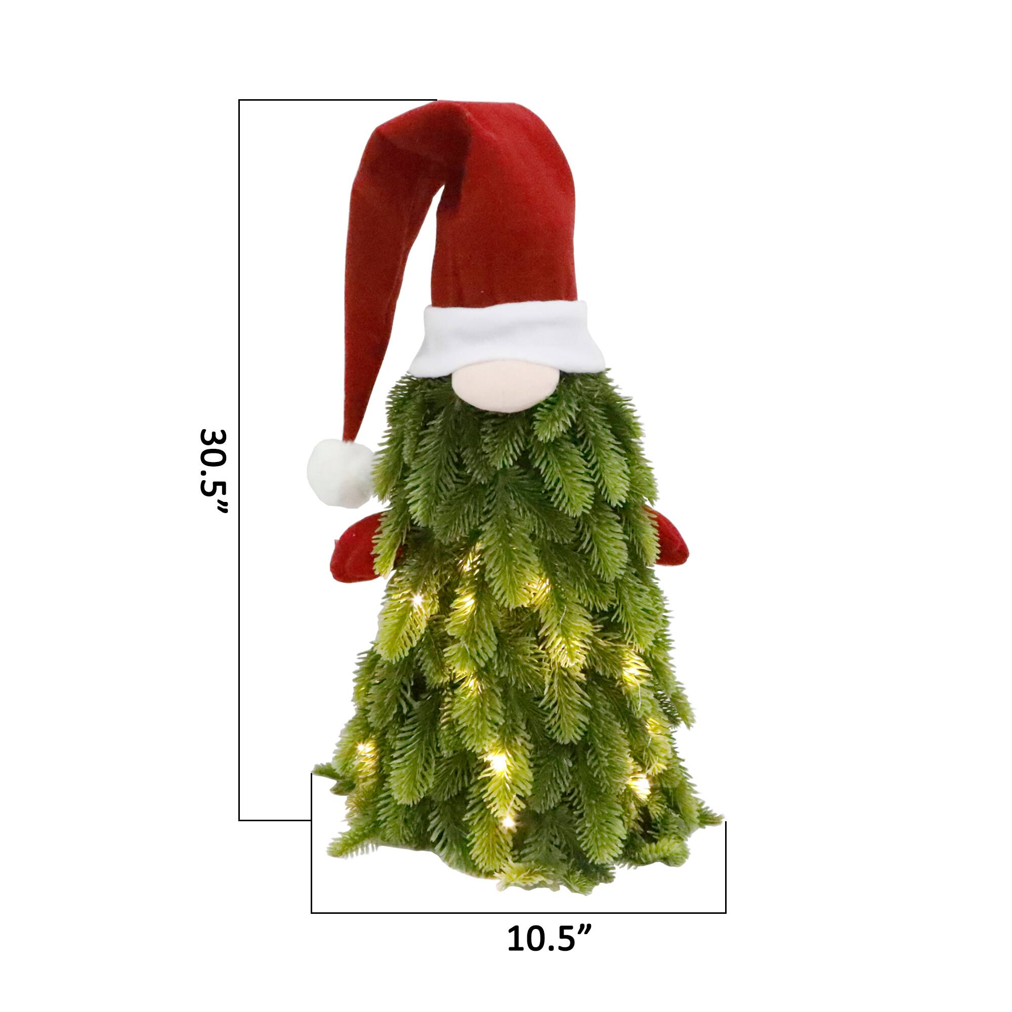 Flora Bunda® 2.5ft. Pre-Lit Gnome Tree