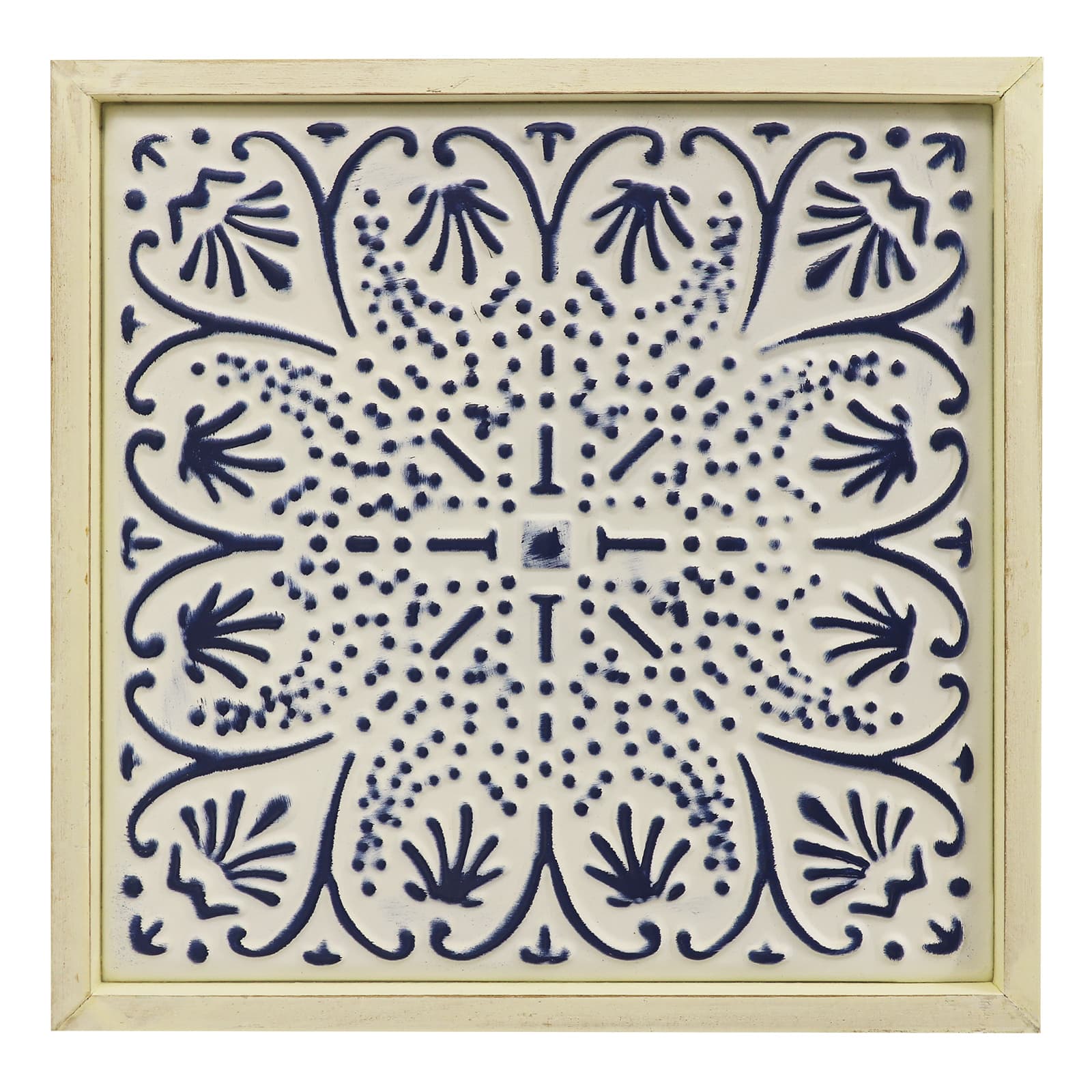 Assorted Framed Metal Tile Wall Accent by Ashland&#xAE;, 1pc.