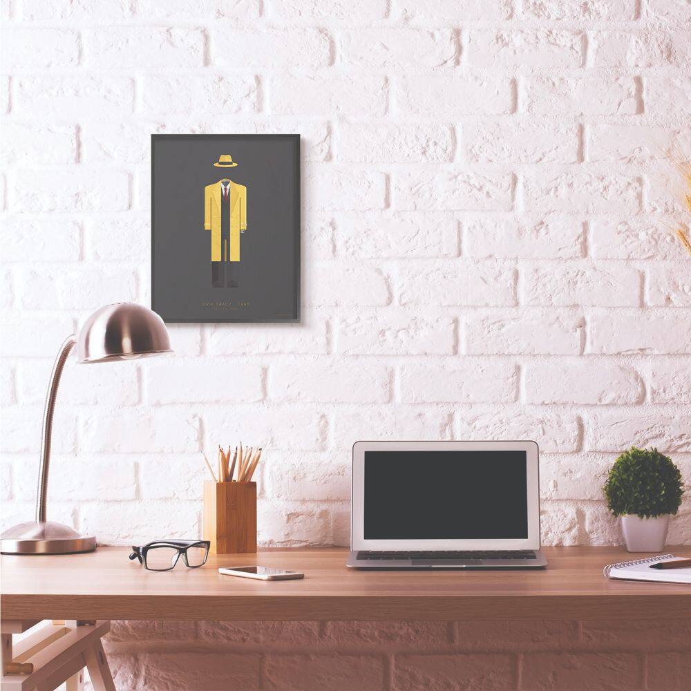 Stupell Industries Dick Tracy Wall Art in Black Frame