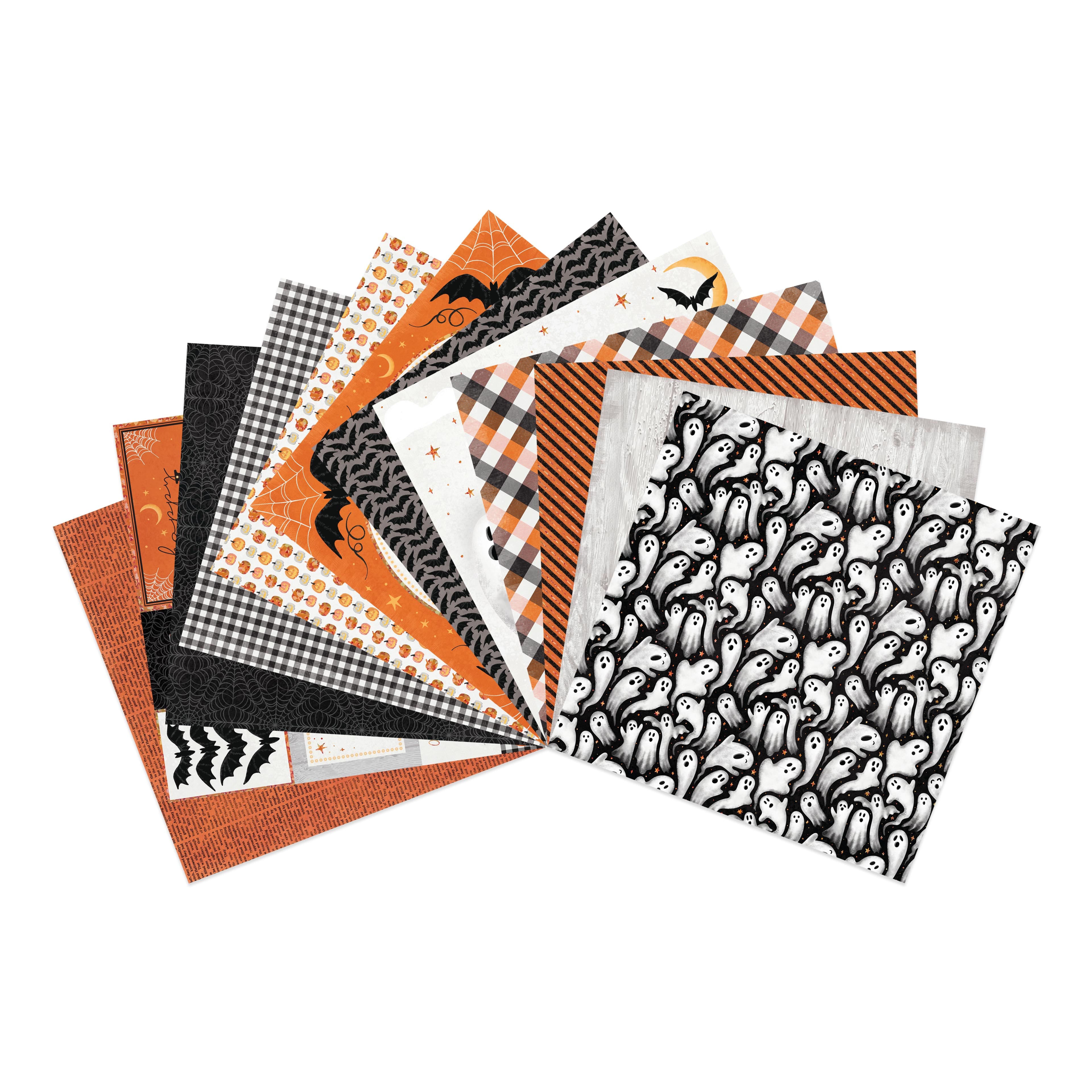 12&#x22; x 12&#x22; Vintage Halloween Paper Pad by Recollections&#x2122;, 24 Sheets
