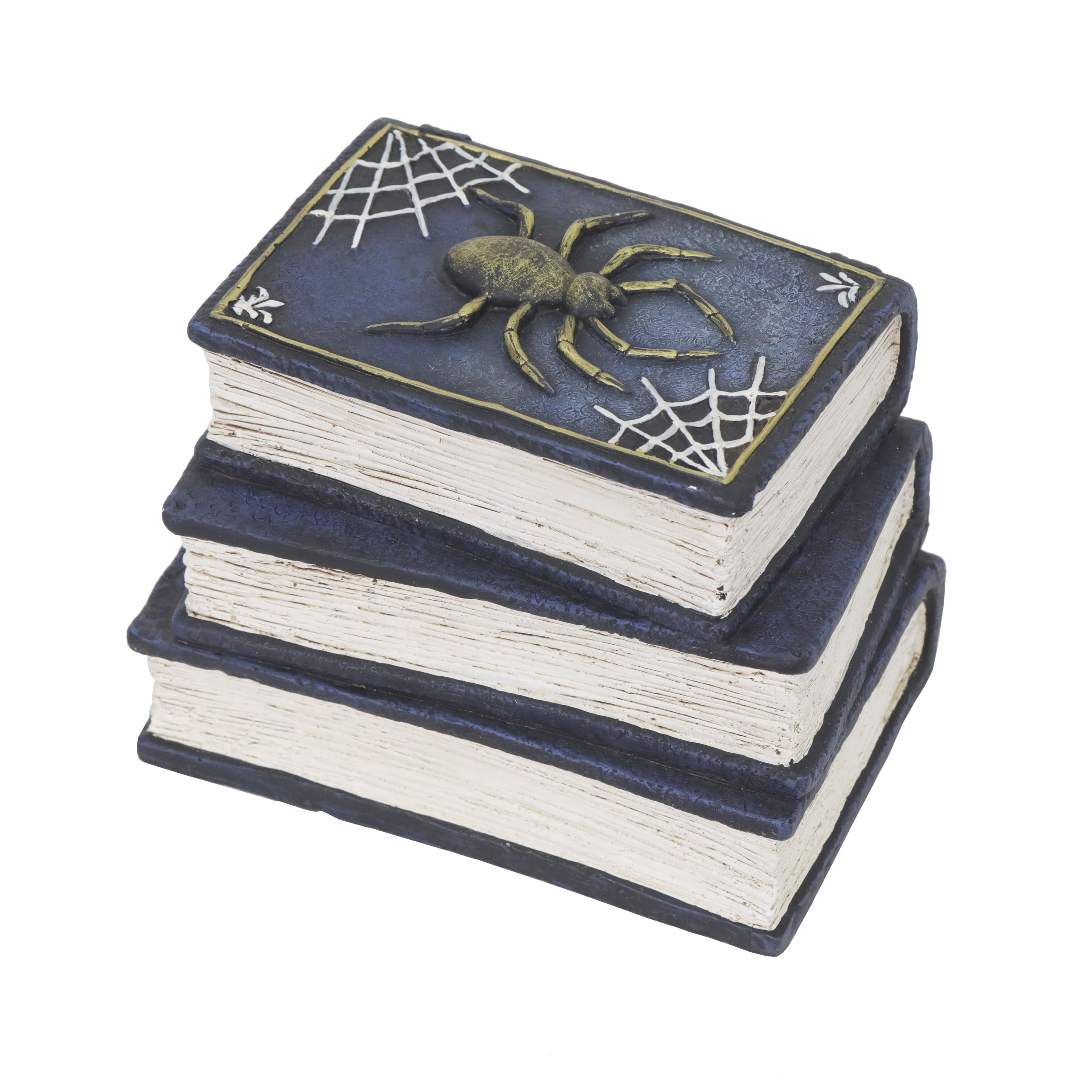 7&#x22; Book Stack with Spider Tabletop D&#xE9;cor by Ashland&#xAE;