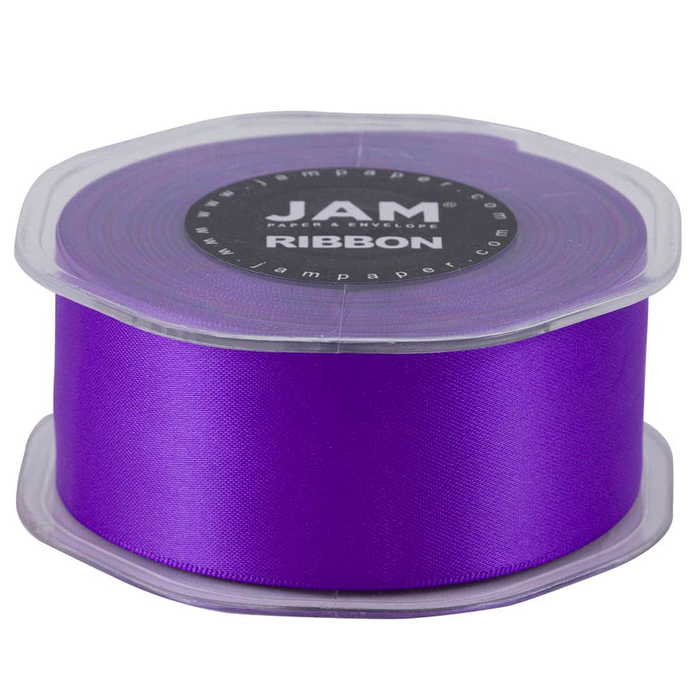 JAM Paper 1.5" x 25yd. Double Faced Satin Ribbon