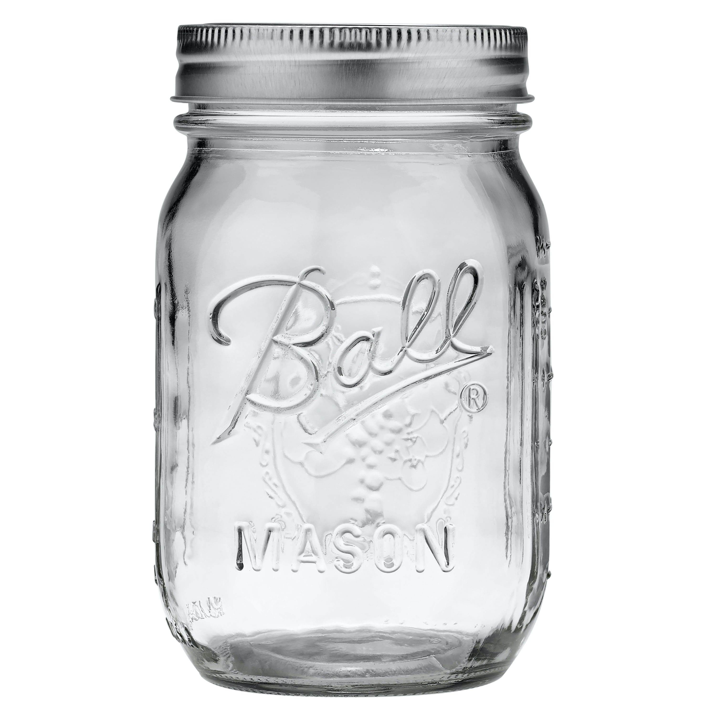 16oz. Ball&#xAE; Regular Mouth Pint Mason Jars, 12ct.