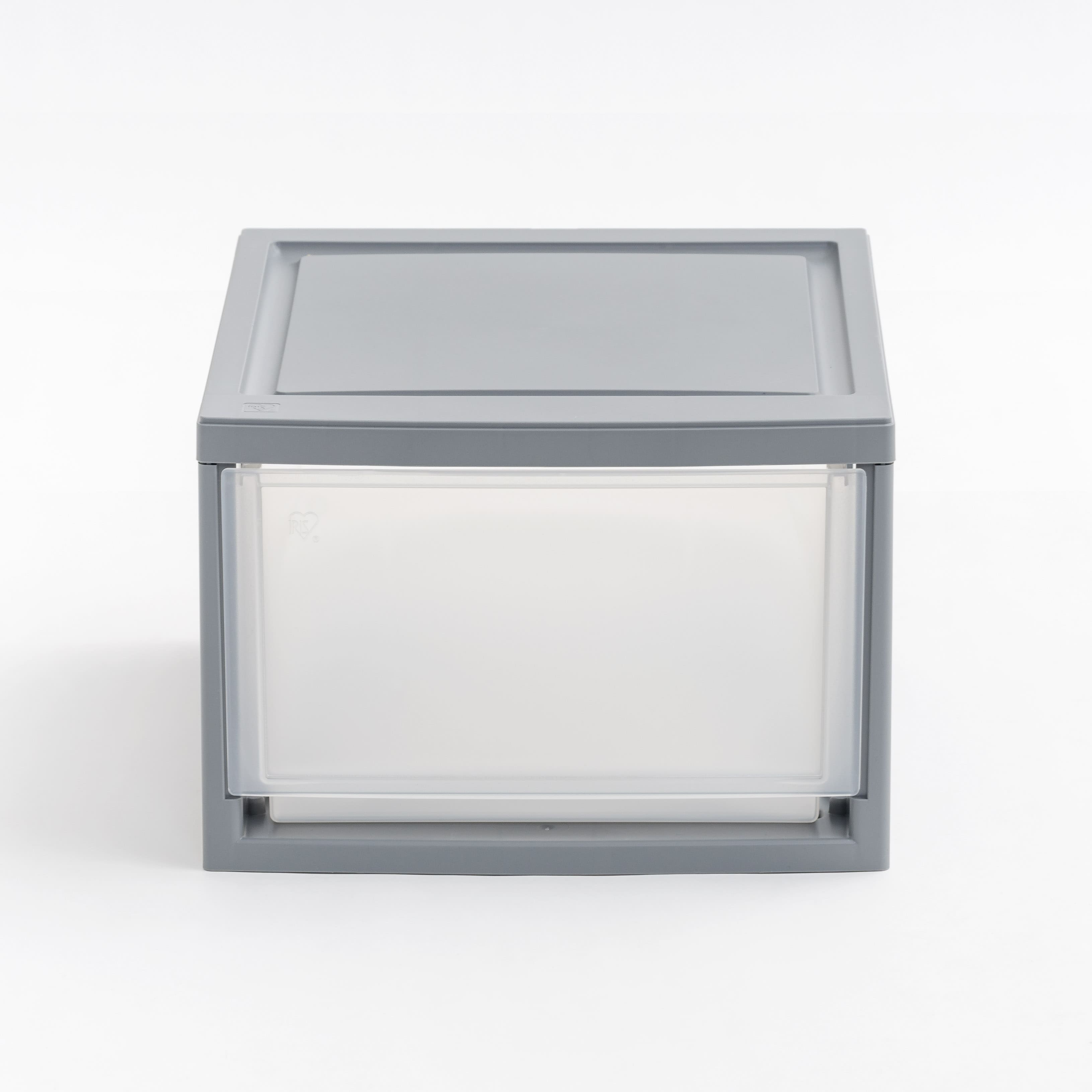 Iris&#xAE; 13qt. Gray Stackable Drawer, 4 Pack