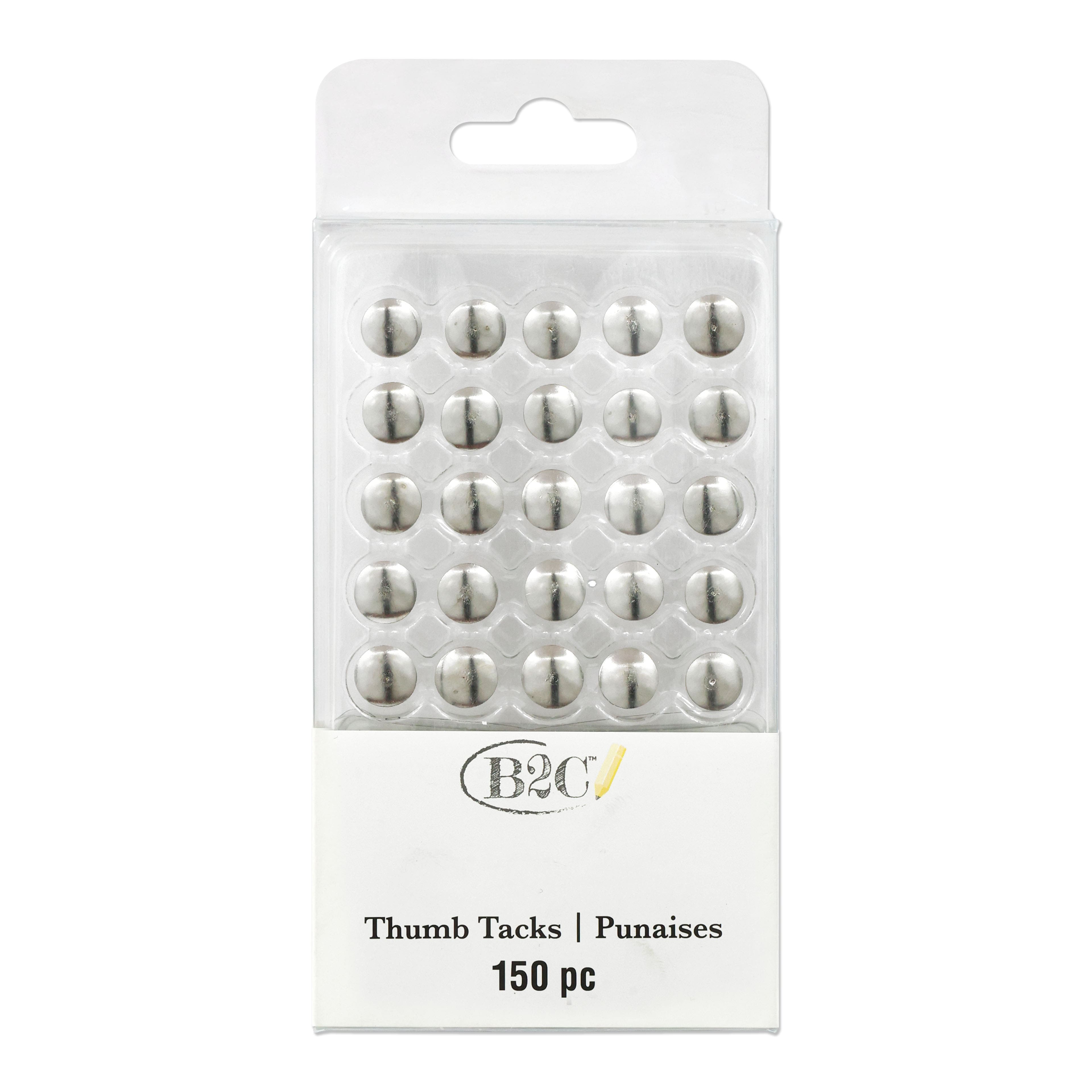 100ct Thumb Tacks Silver - Up & Up™ : Target