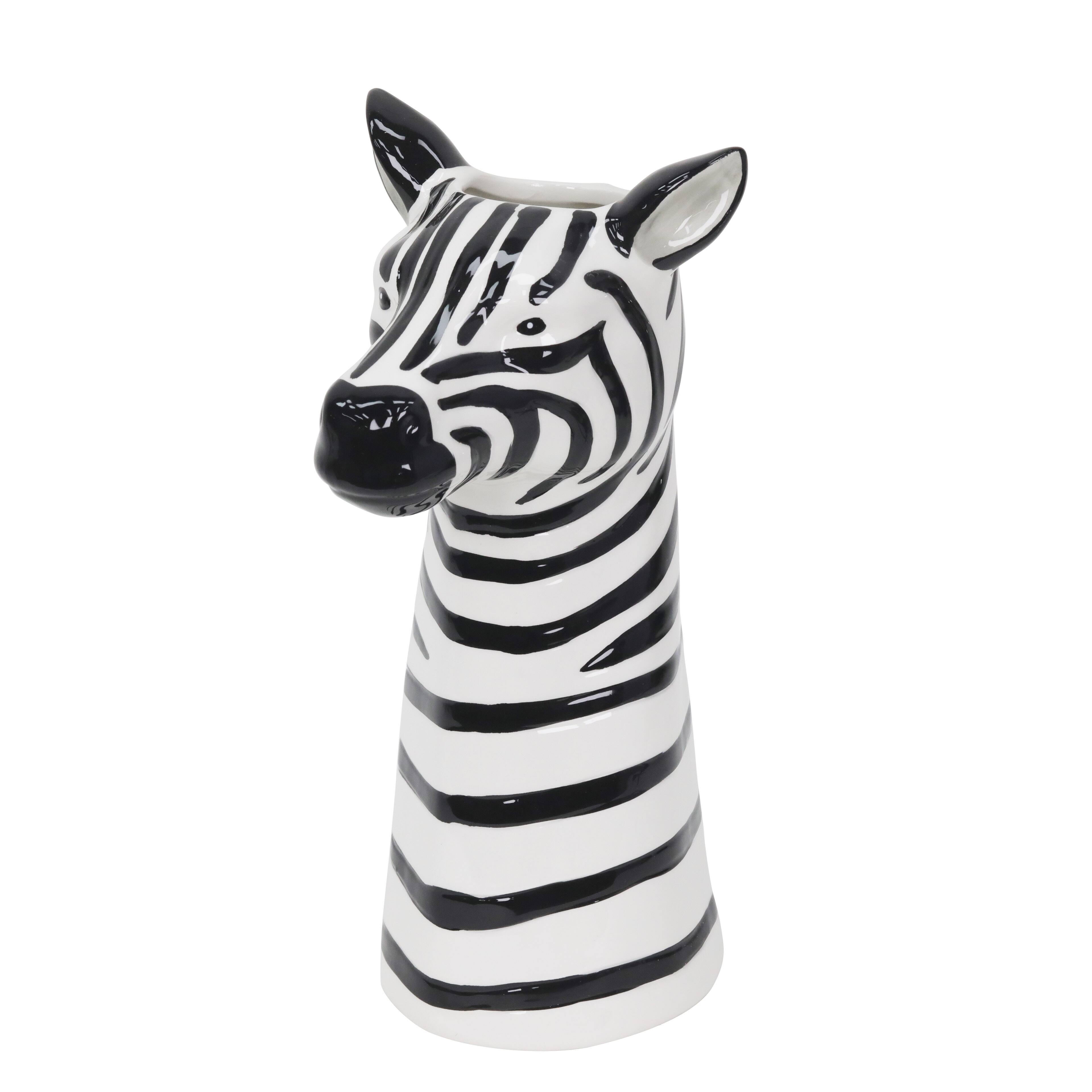 12&#x22; Zebra Decorative Vase by Ashland&#xAE;