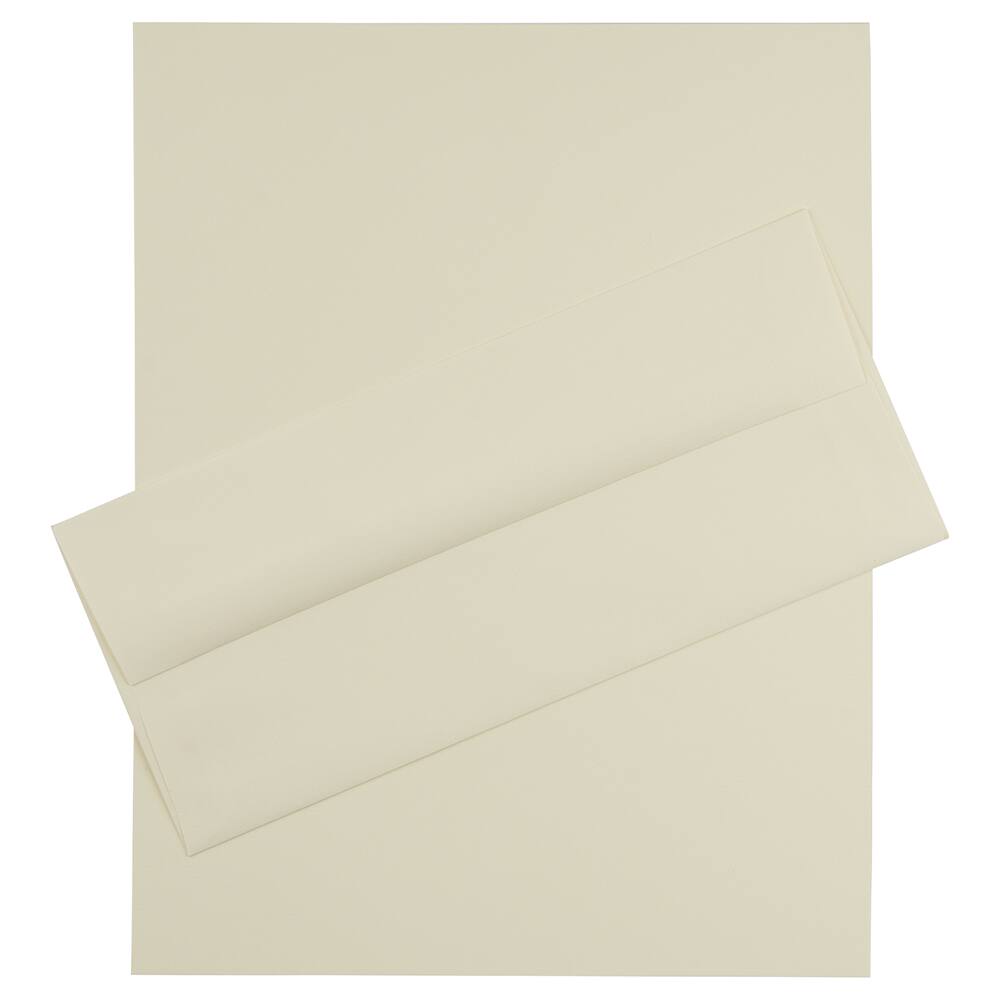 JAM Paper #10 Strathmore Business Stationery Set, 100ct.