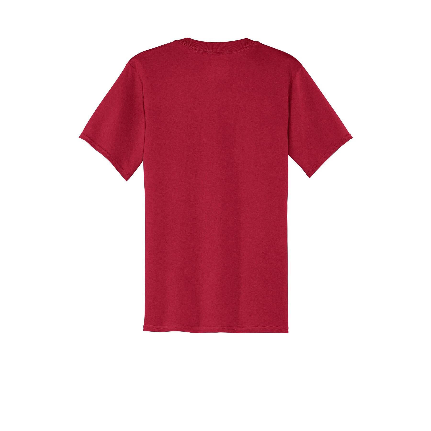 Port & Company® Men's Core Cotton V-Neck T-Shirt