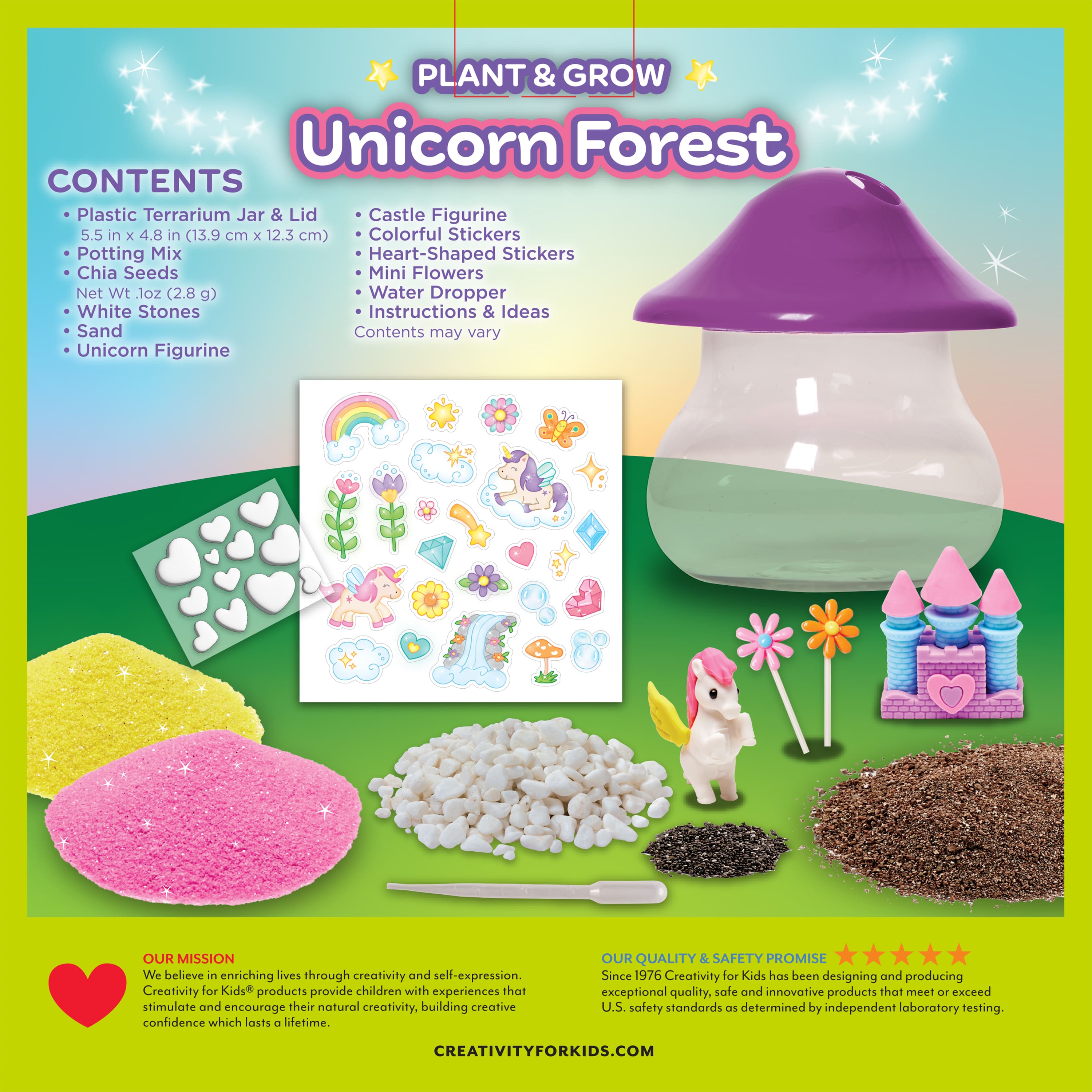 Creativity for Kids&#xAE; Plant &#x26; Grow Unicorn Forest Kit