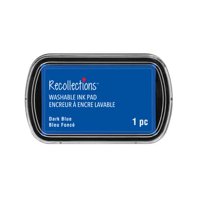 Dark Blue Washable Ink Pad by Craft Smart® image