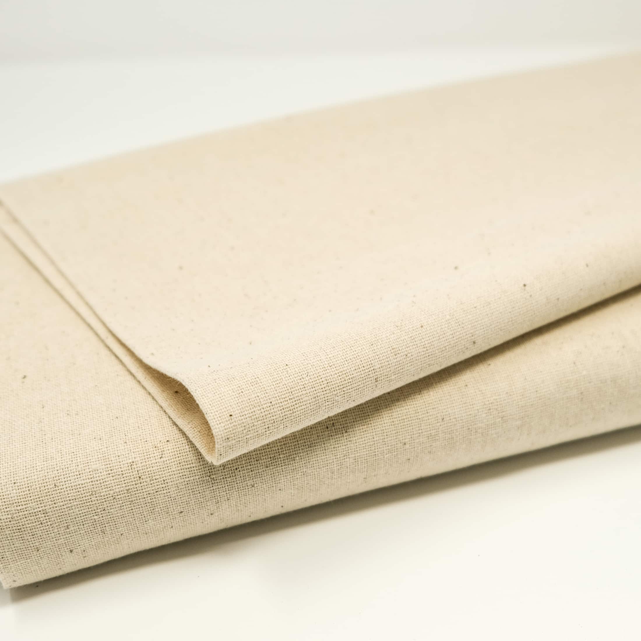 Roc-Lon Osnaburg Natural White Perm Press Fabric