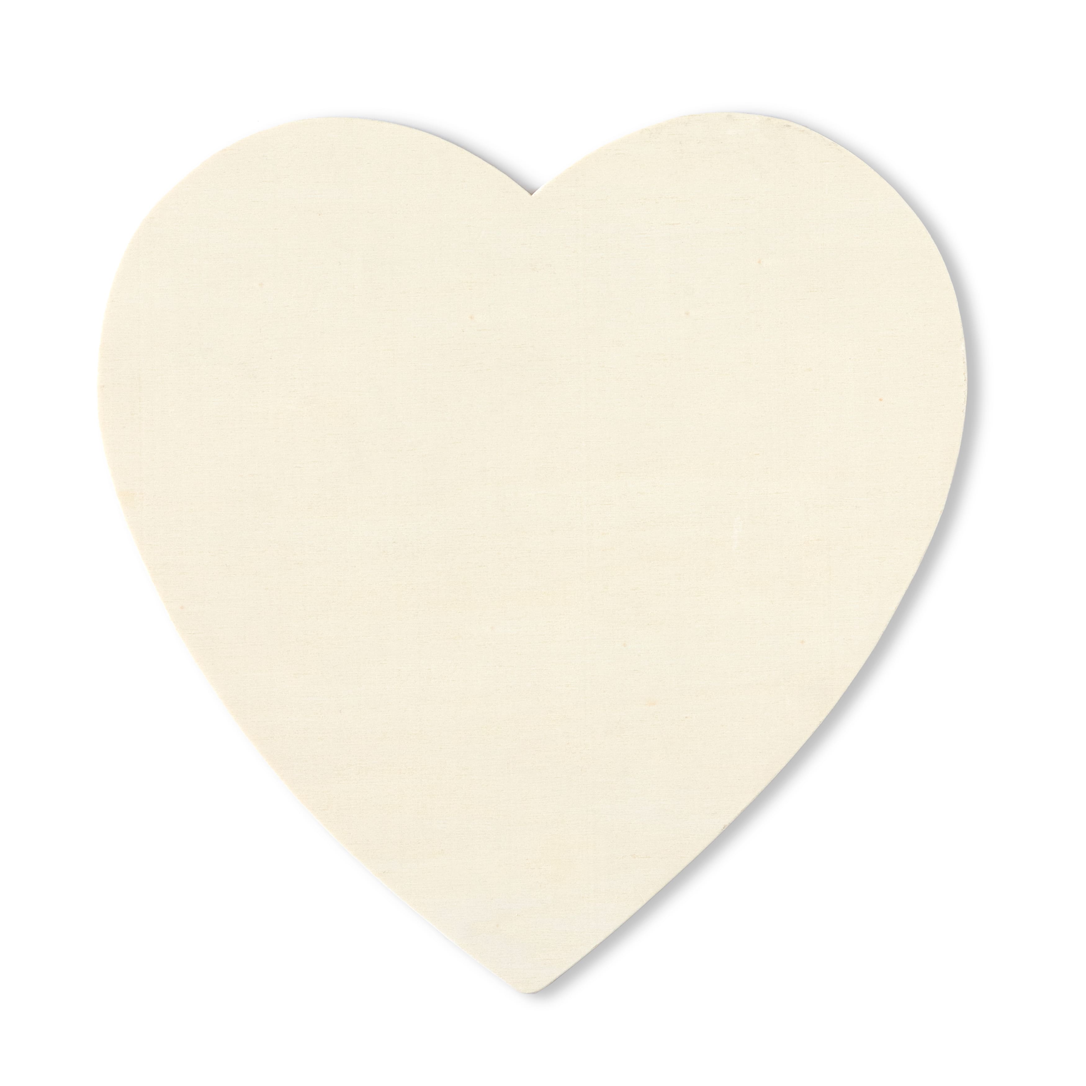 12 Pack: 8.5&#x22; Wood Heart by Make Market&#xAE;