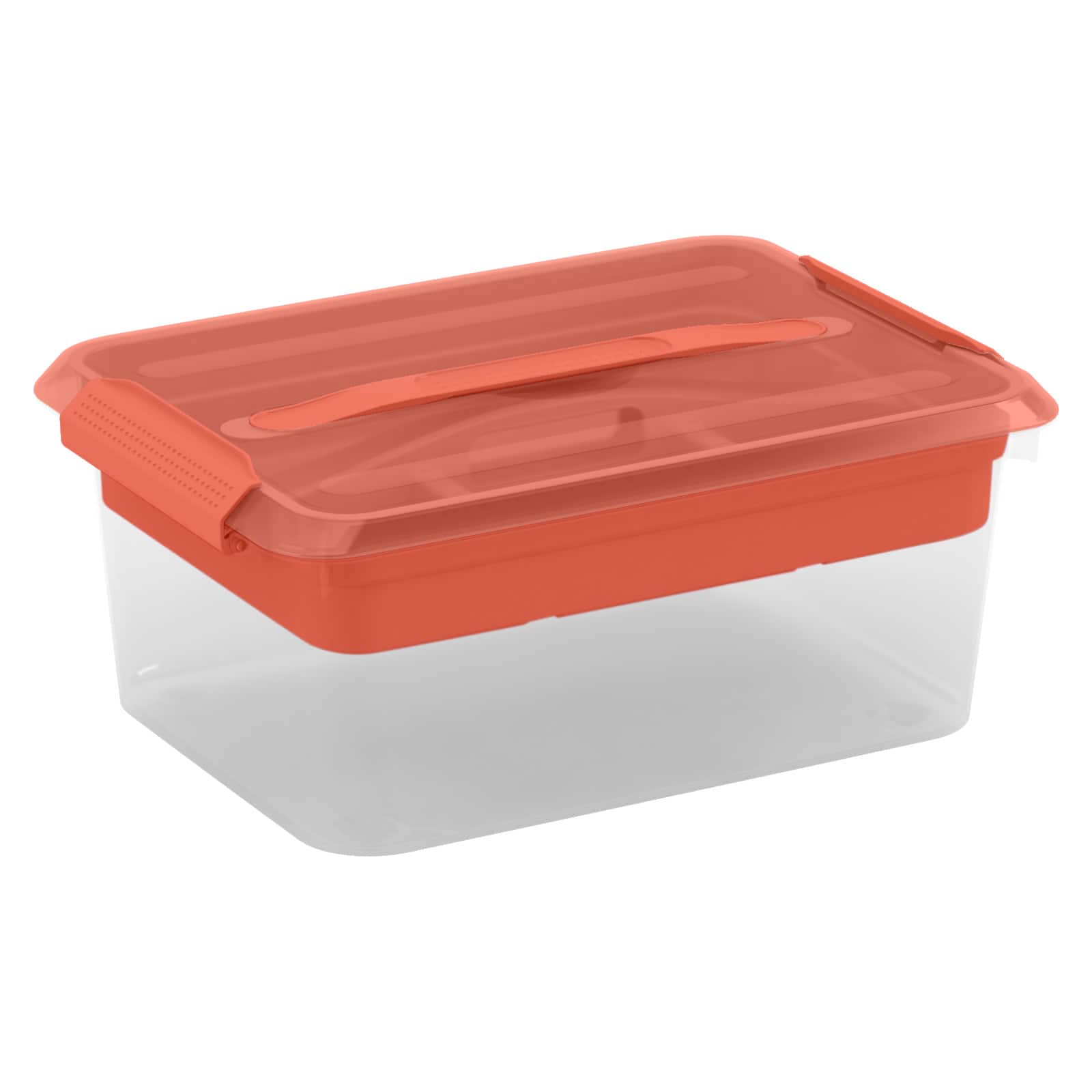 8 Pack: 14.5qt. Latchmate+ Storage Box with Tray by Simply Tidy