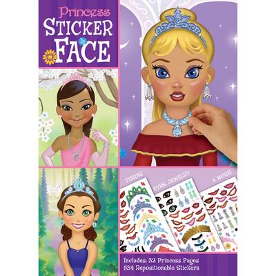 Princess Create-a-Face Sticker Activity Pad | Michaels