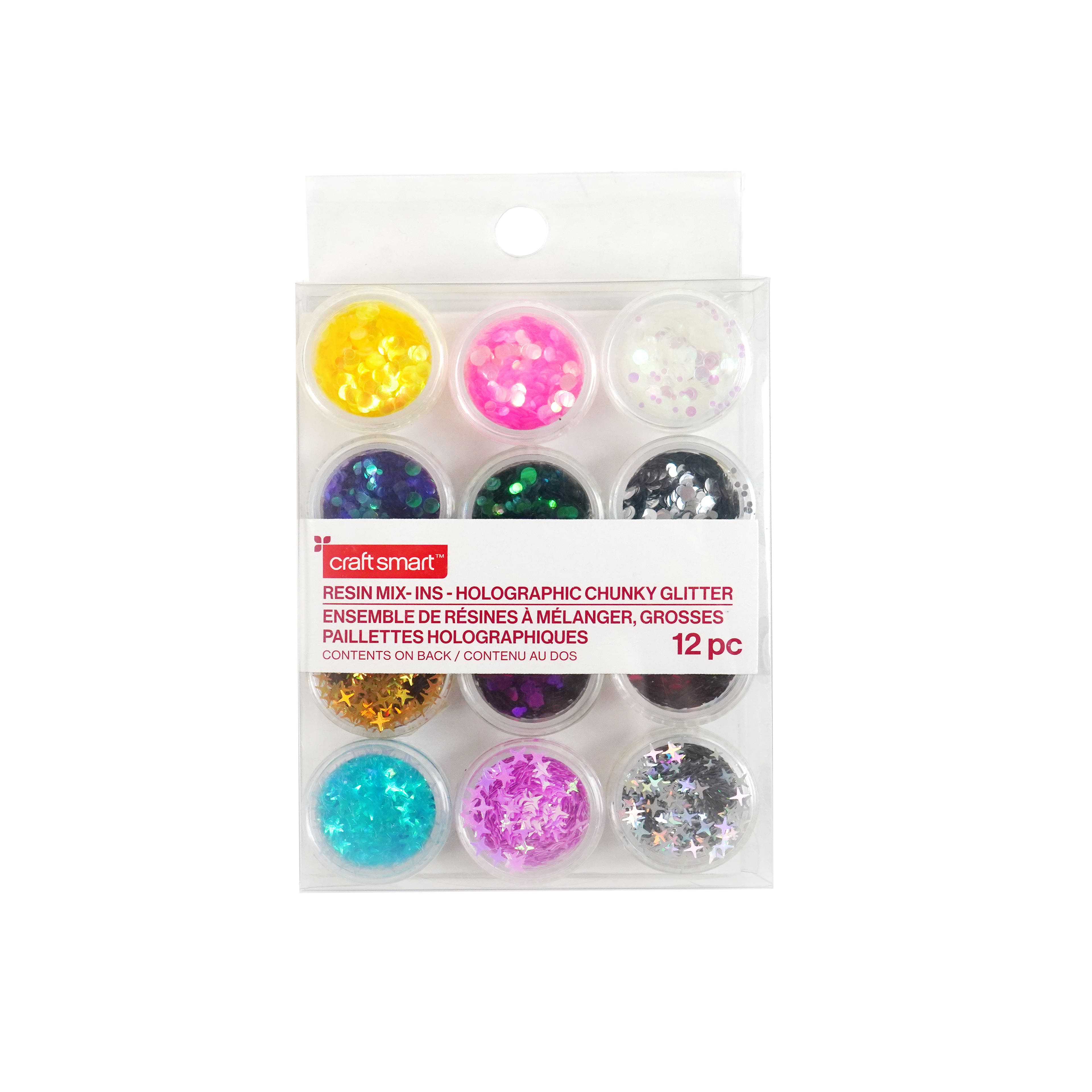 Holographic Chunky Glitter Resin Mix-Ins by Craft Smart™
