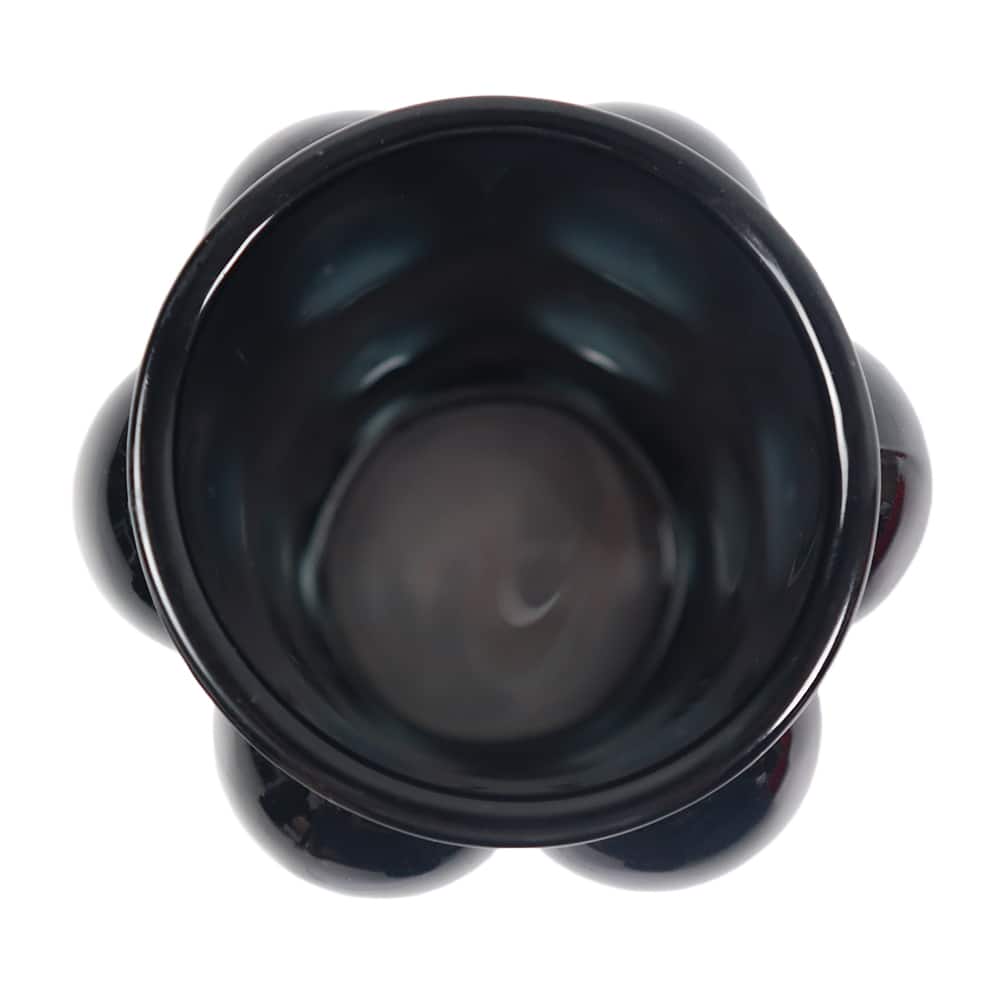 Black Bubble Glass Tabletop D&#xE9;cor by Ashland&#xAE;