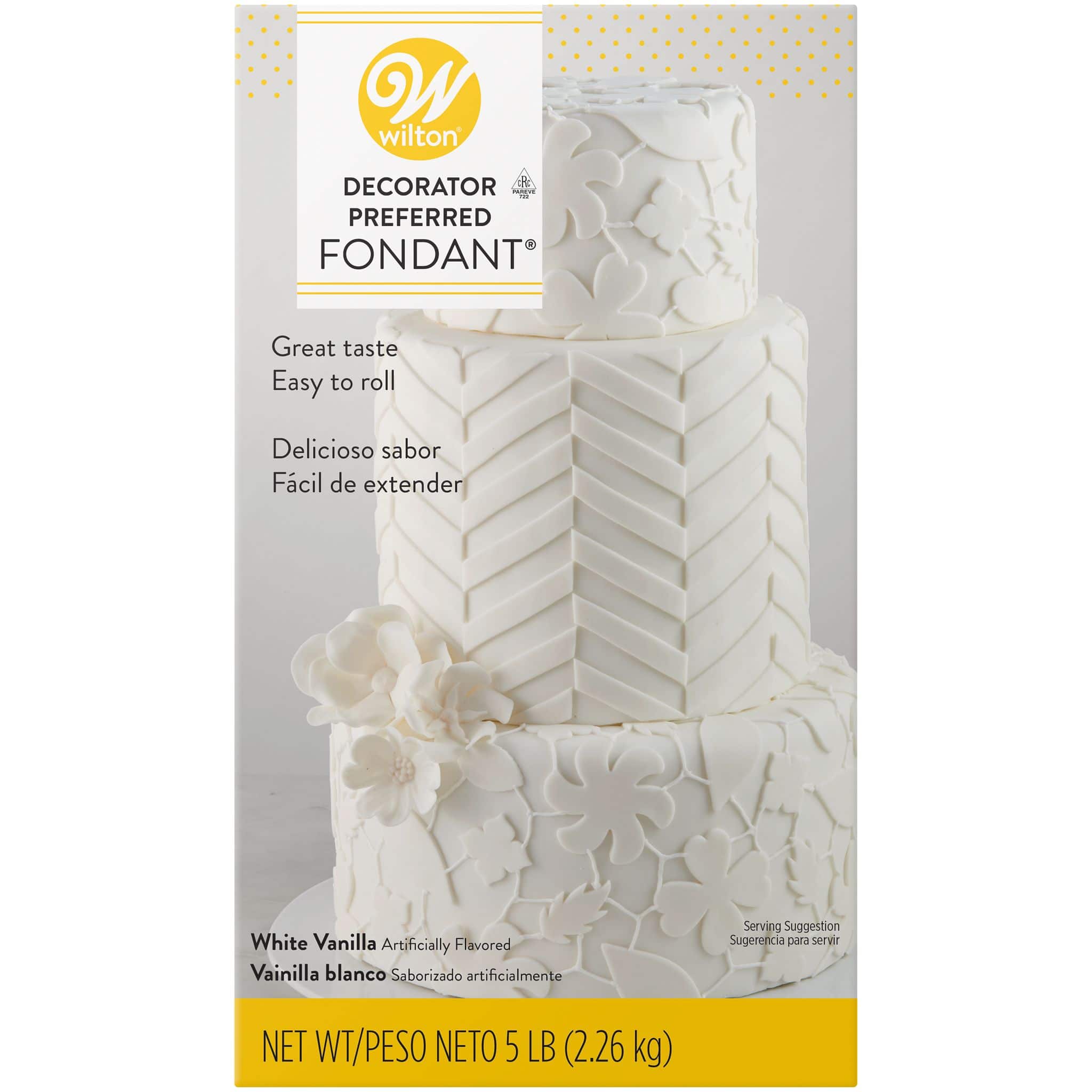 Wilton® Decorator Preferred™ 5lb. White Vanilla Fondant
