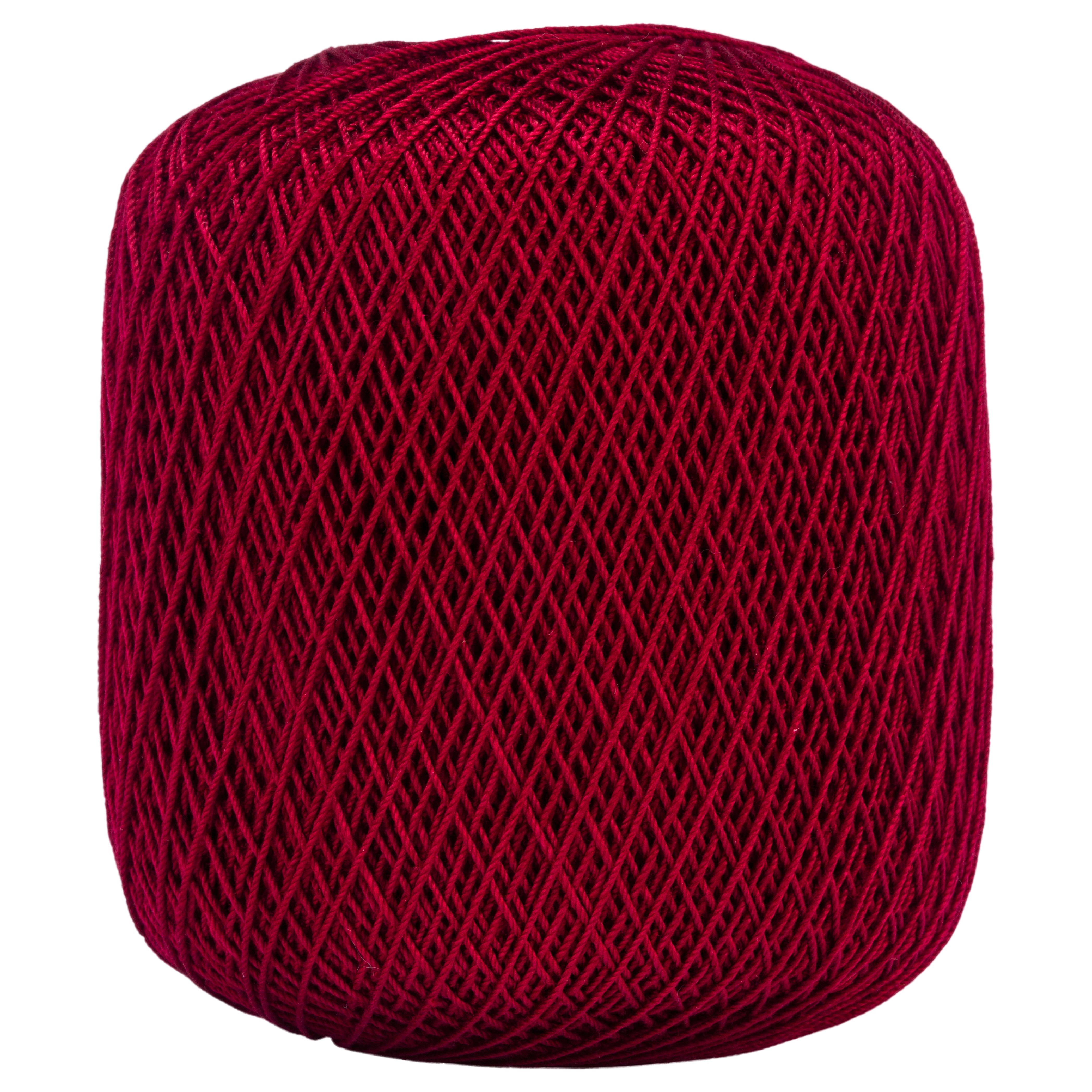 Boye Crochet Hooks & Thread Lot South Maid & Lily Cotton Peach Red 350 Yds  