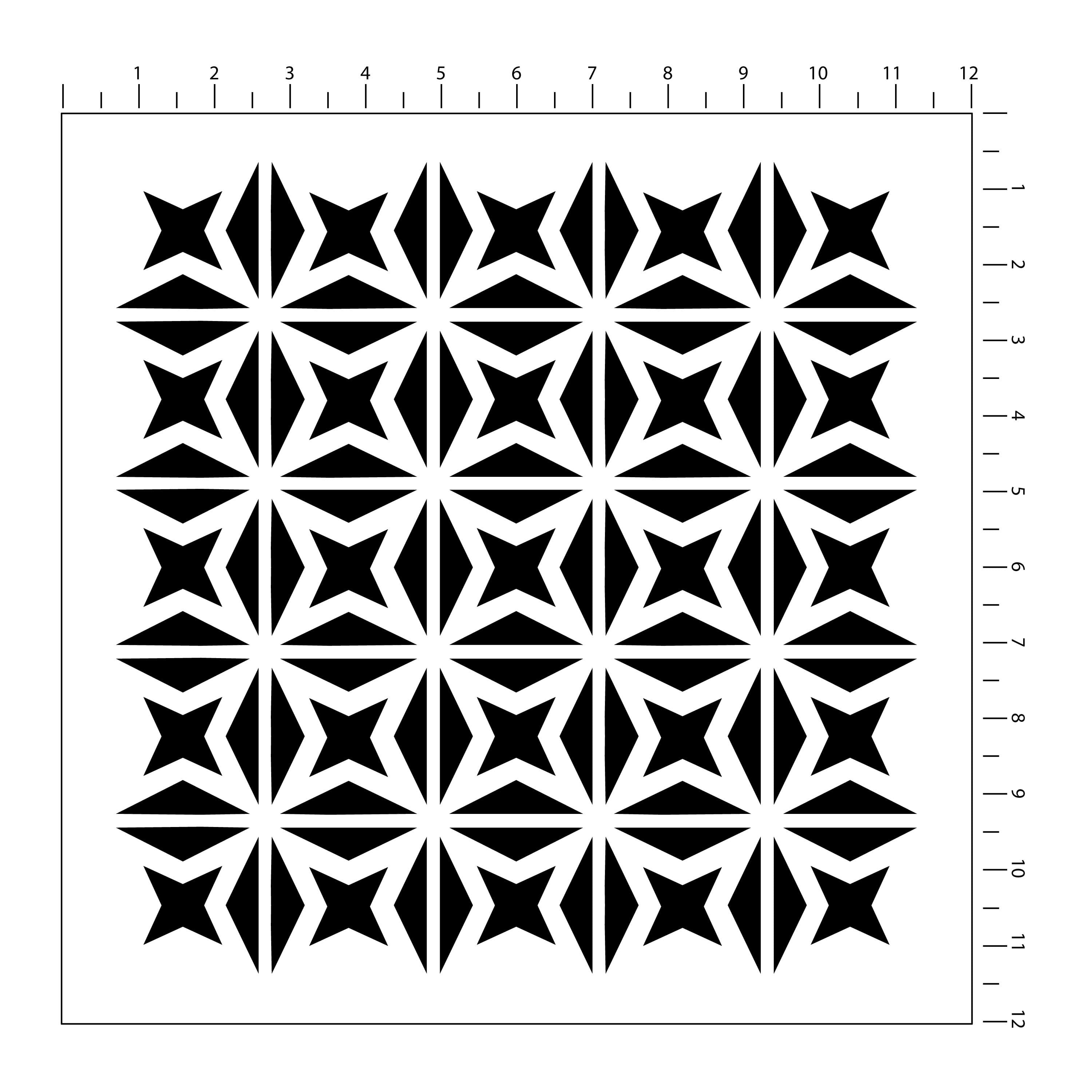 Pattern Stencils by Craft Smart®, 12" x 12"