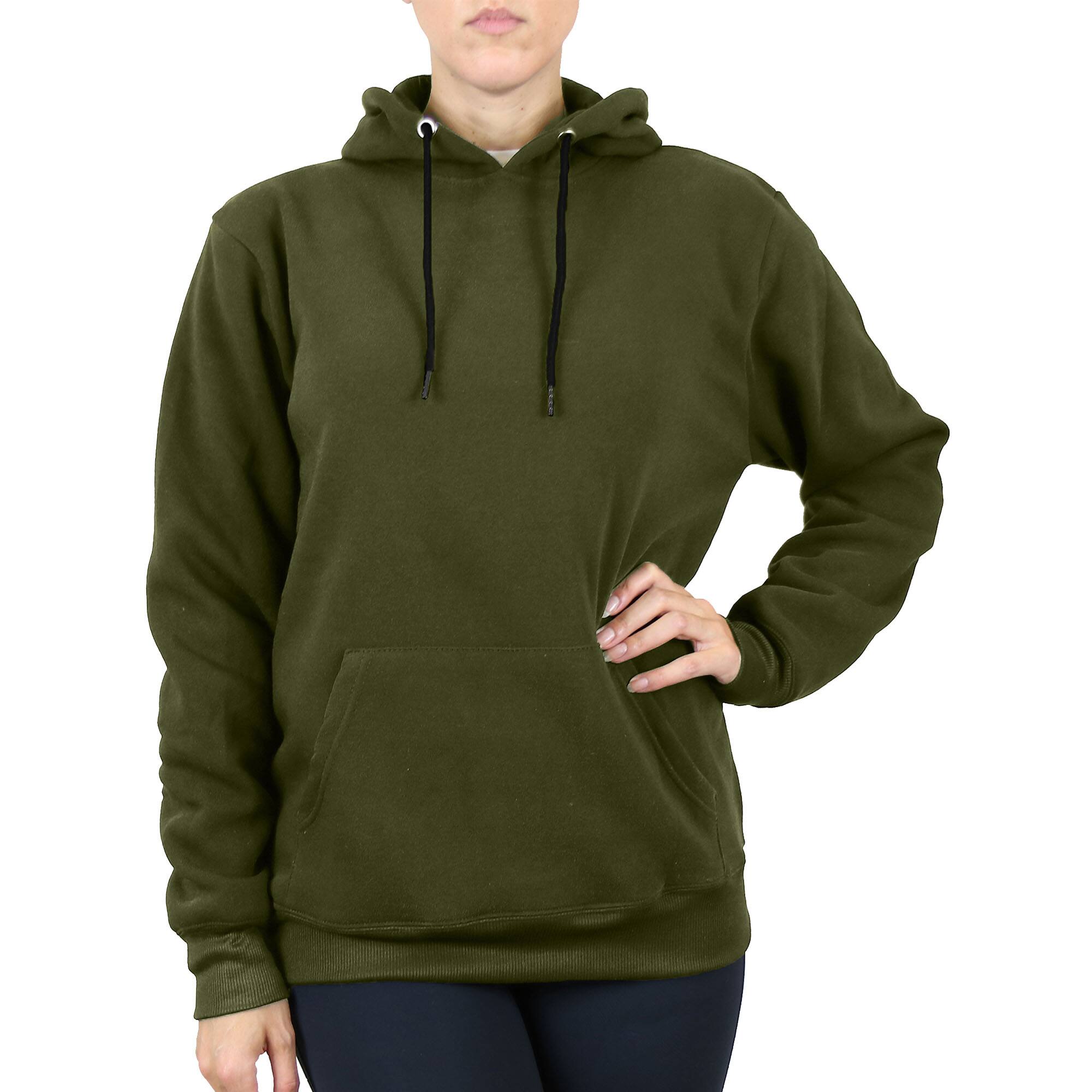Galaxy by Harvic Heavyweight Fleece-Lined Women's Pullover Sweater Hoodie