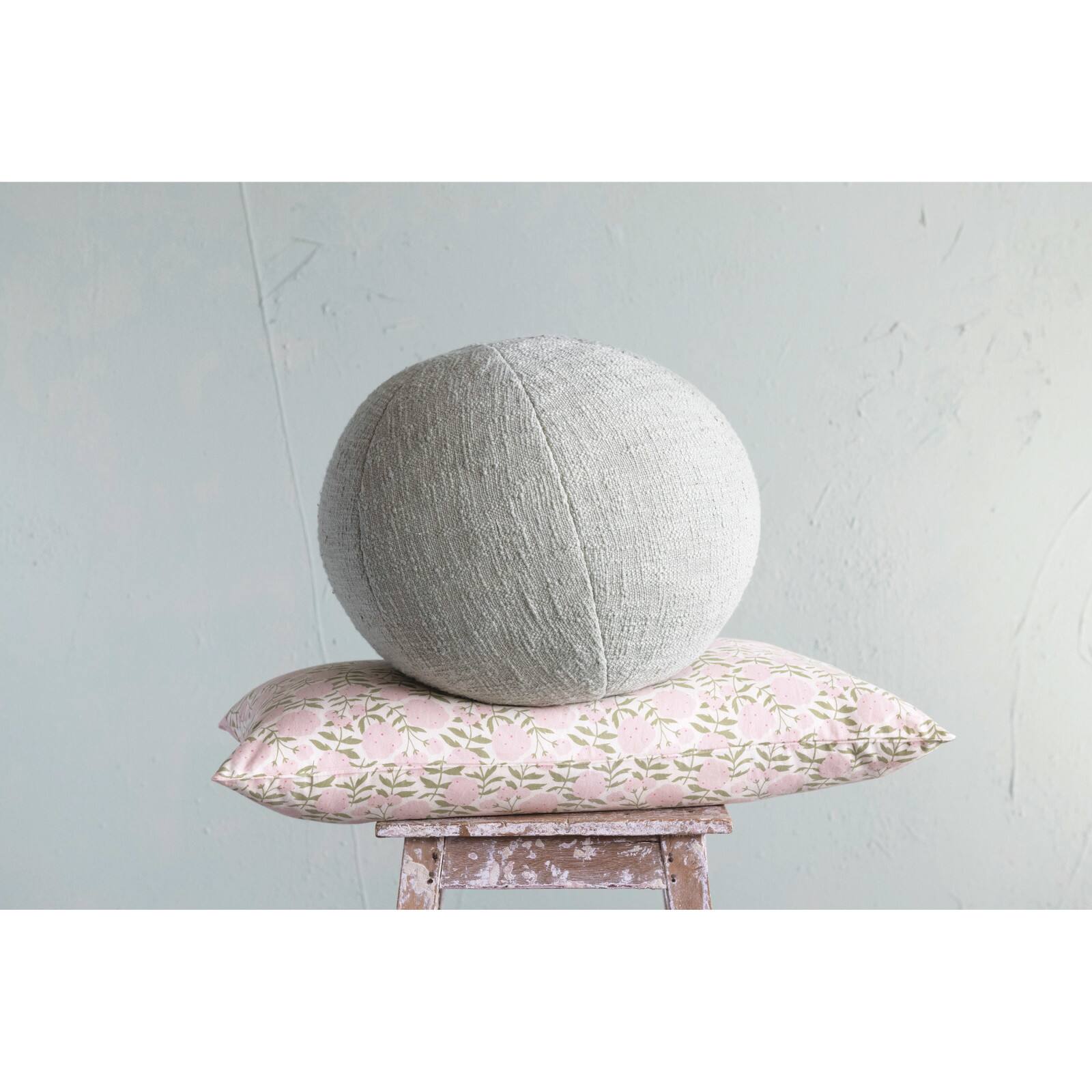 Hello Honey&#xAE; Sage Cotton Slub Orb Pillow