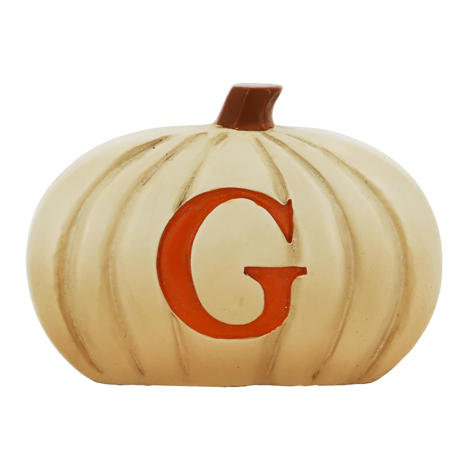 Monogram Pumpkin Tabletop Décor by Ashland®