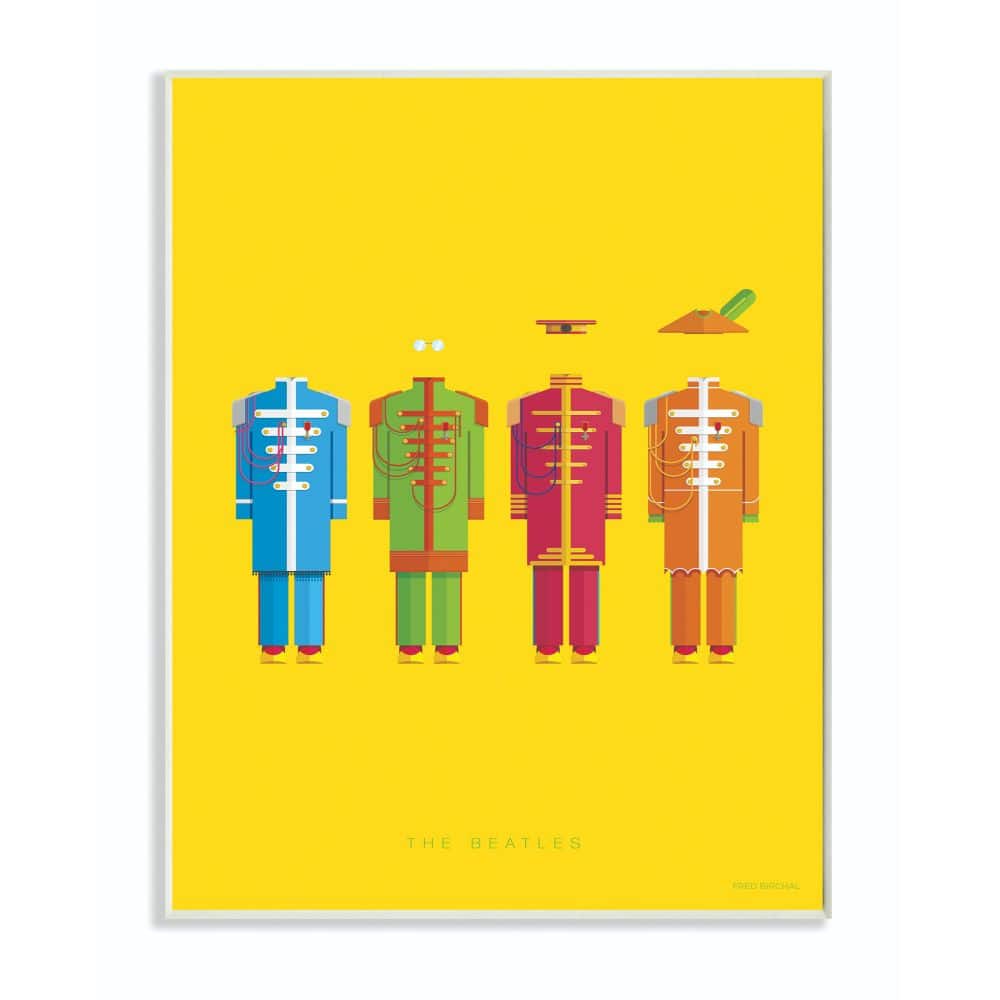 Stupell Industries The Beatles Fashion Design Wall Plaque