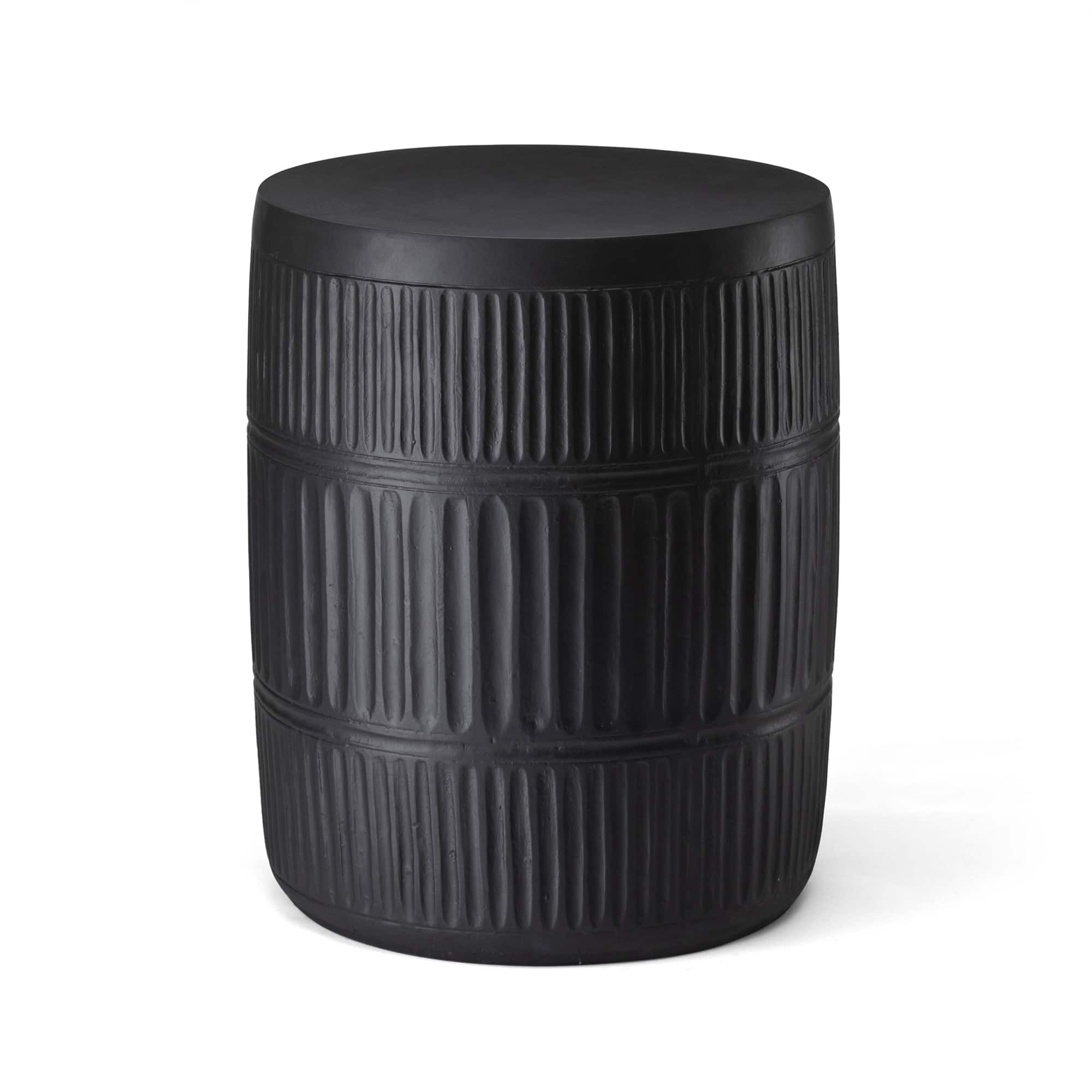 Glitzhome® 18.5" Multi-Functional Textured Garden Stool