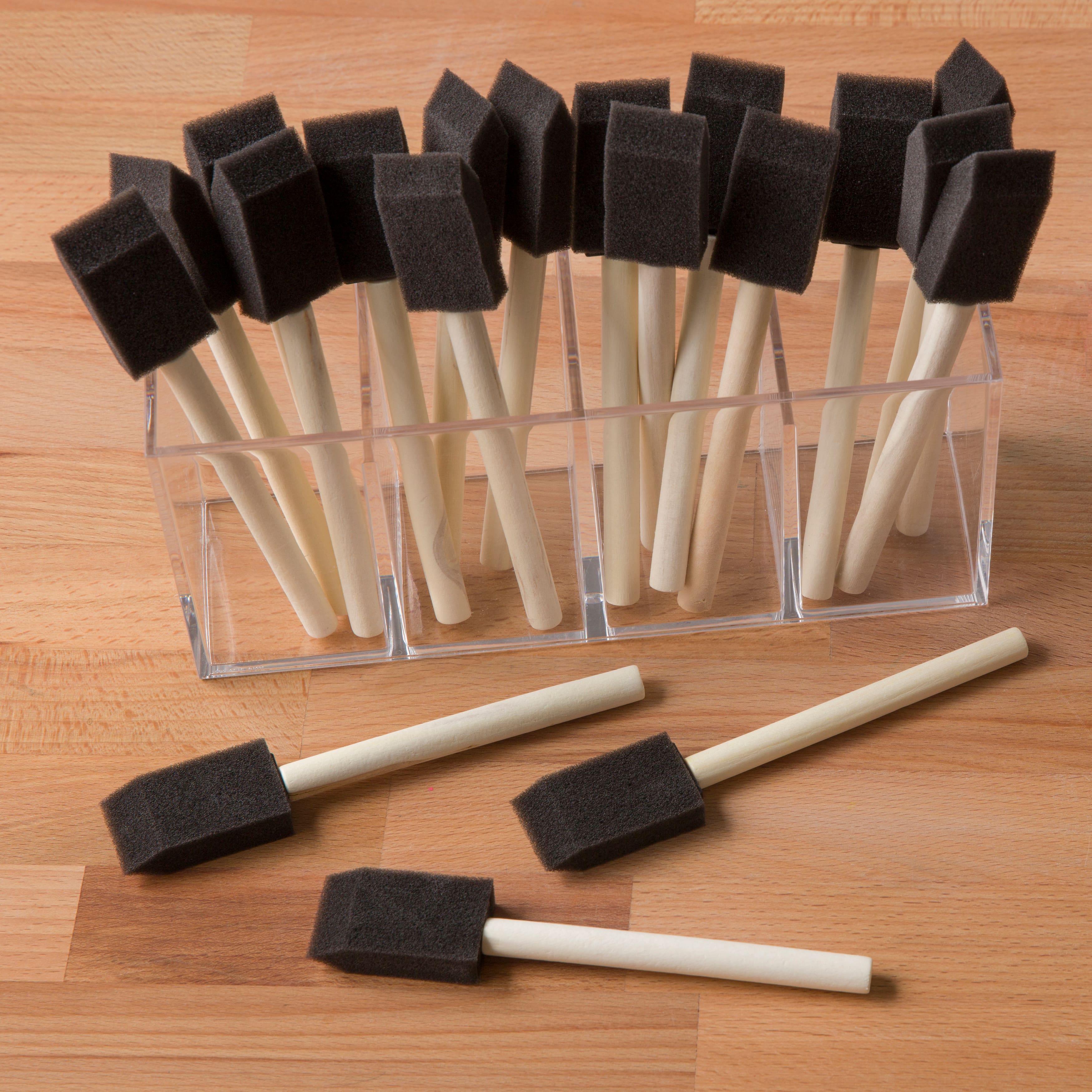 1" Foam Brush Value Pack 20 Piece Set by Craft Smart®