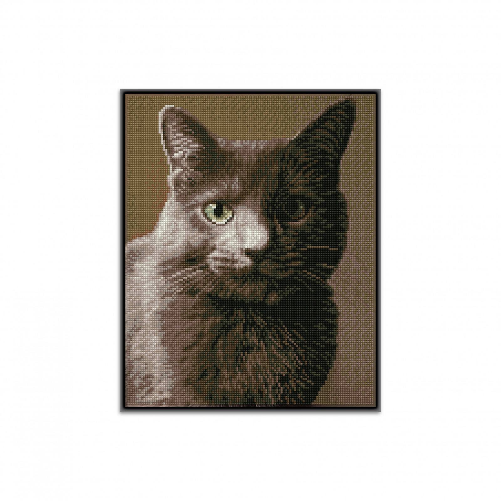 Diamond Dotz® Intermediate Smokey Pre-Framed Diamond Painting Kit