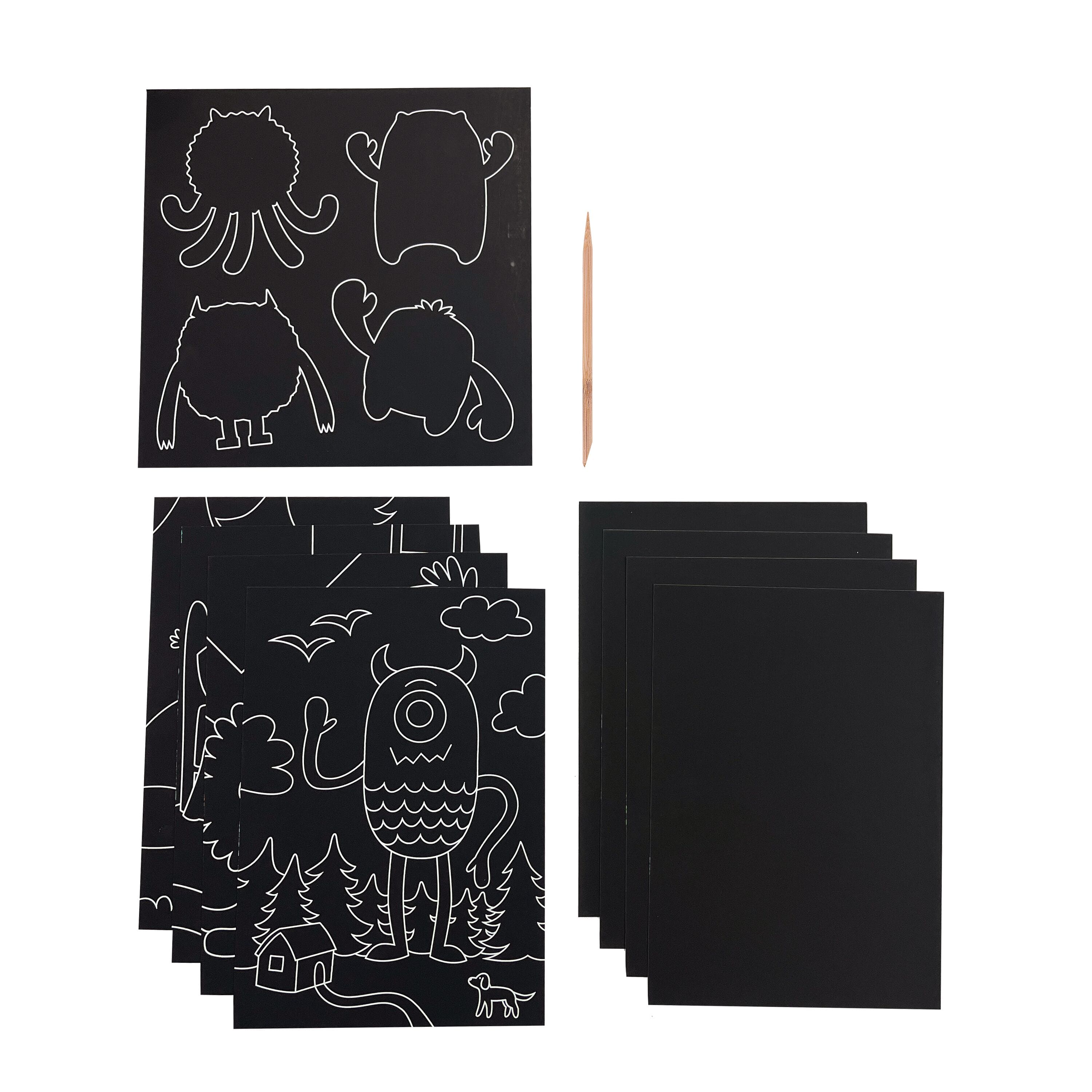 OOLY Scratch &#x26; Scribble Monster Pals Art Kit