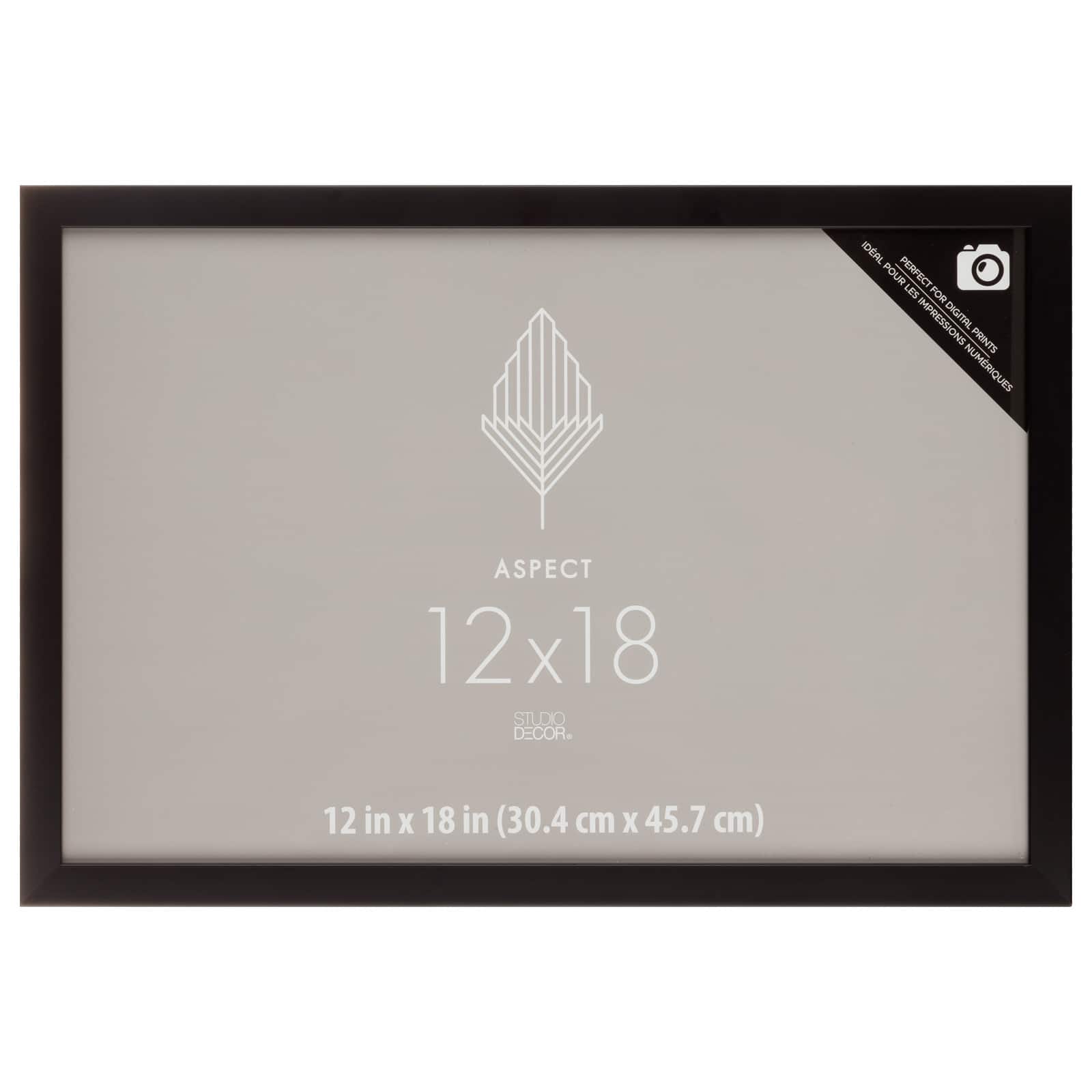 Aspect Black Narrow Frame by Studio Décor®