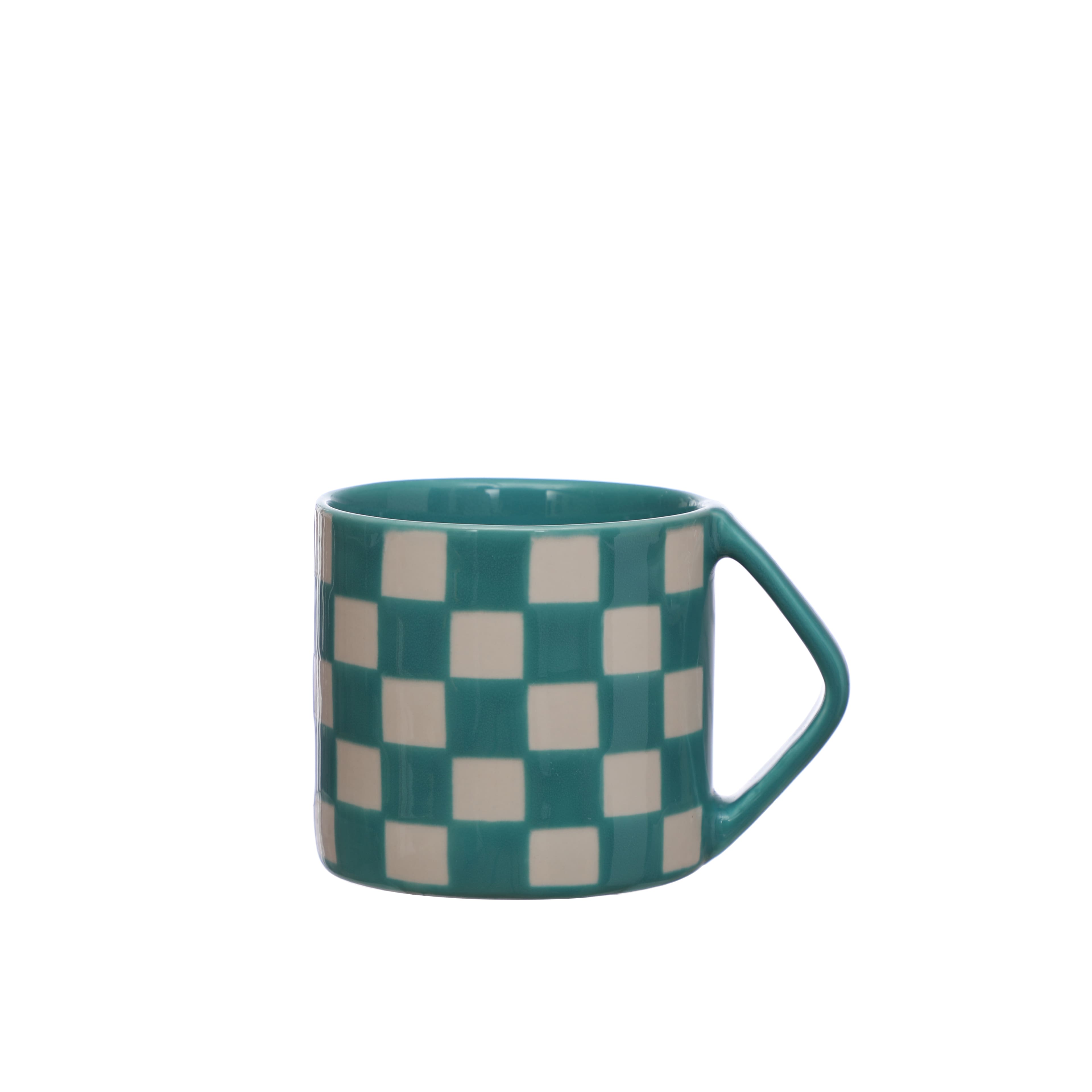20oz. Checkered Ceramic Mug by Ashland®