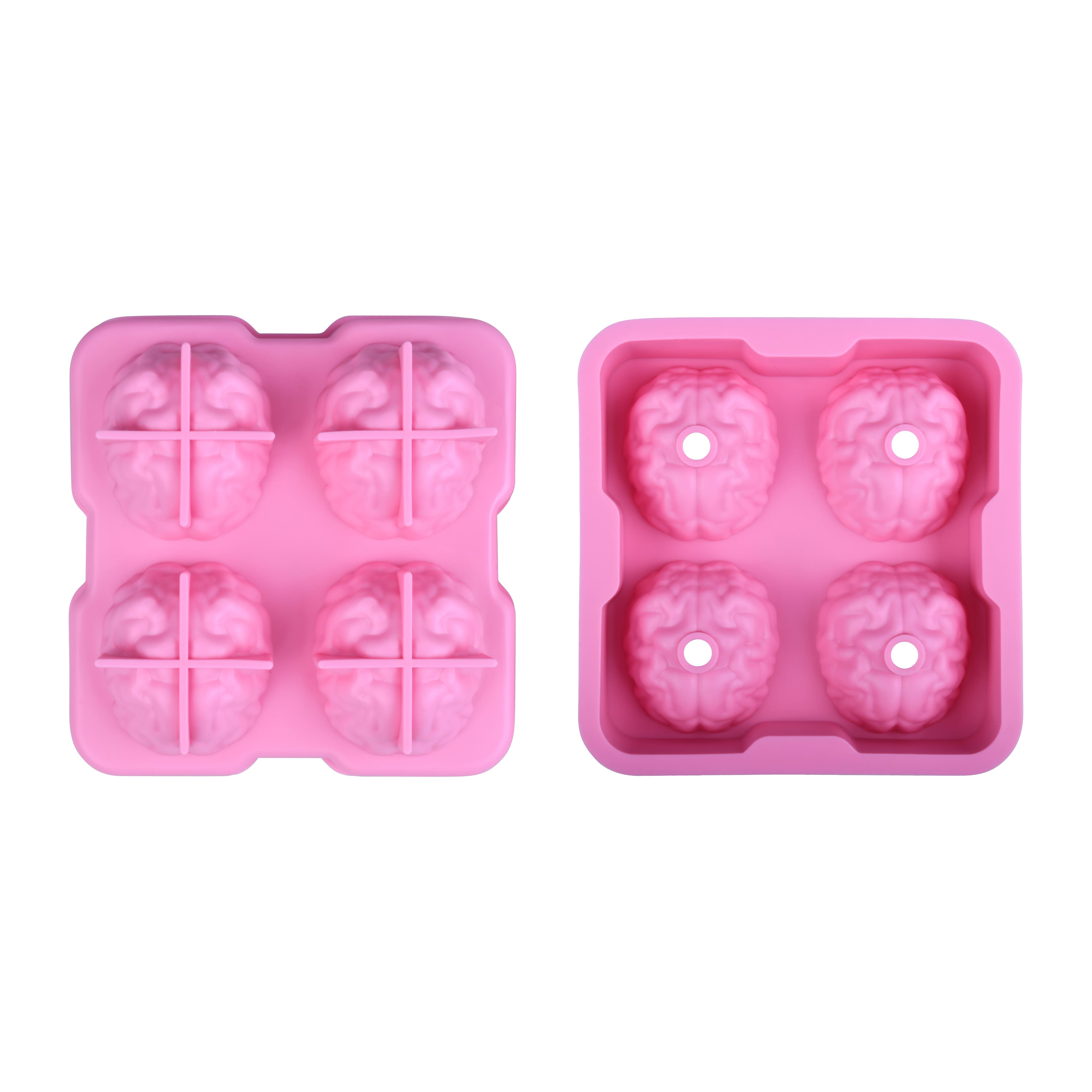 Brain 3D Silicone Ice Mold by Makery&#x2122;