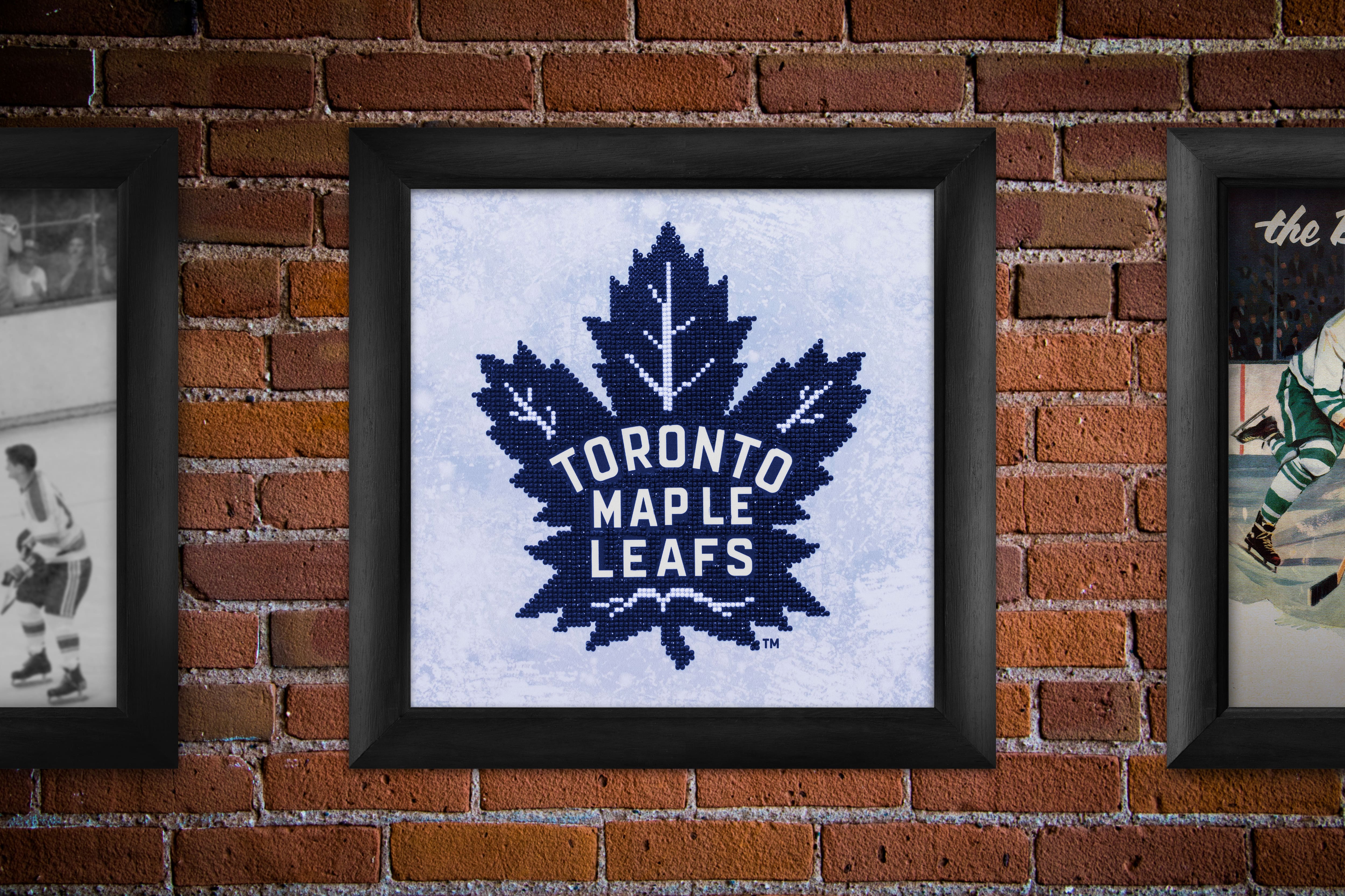 Camelot® Dots NHL Toronto Maple Leafs Diamond Painting Kit