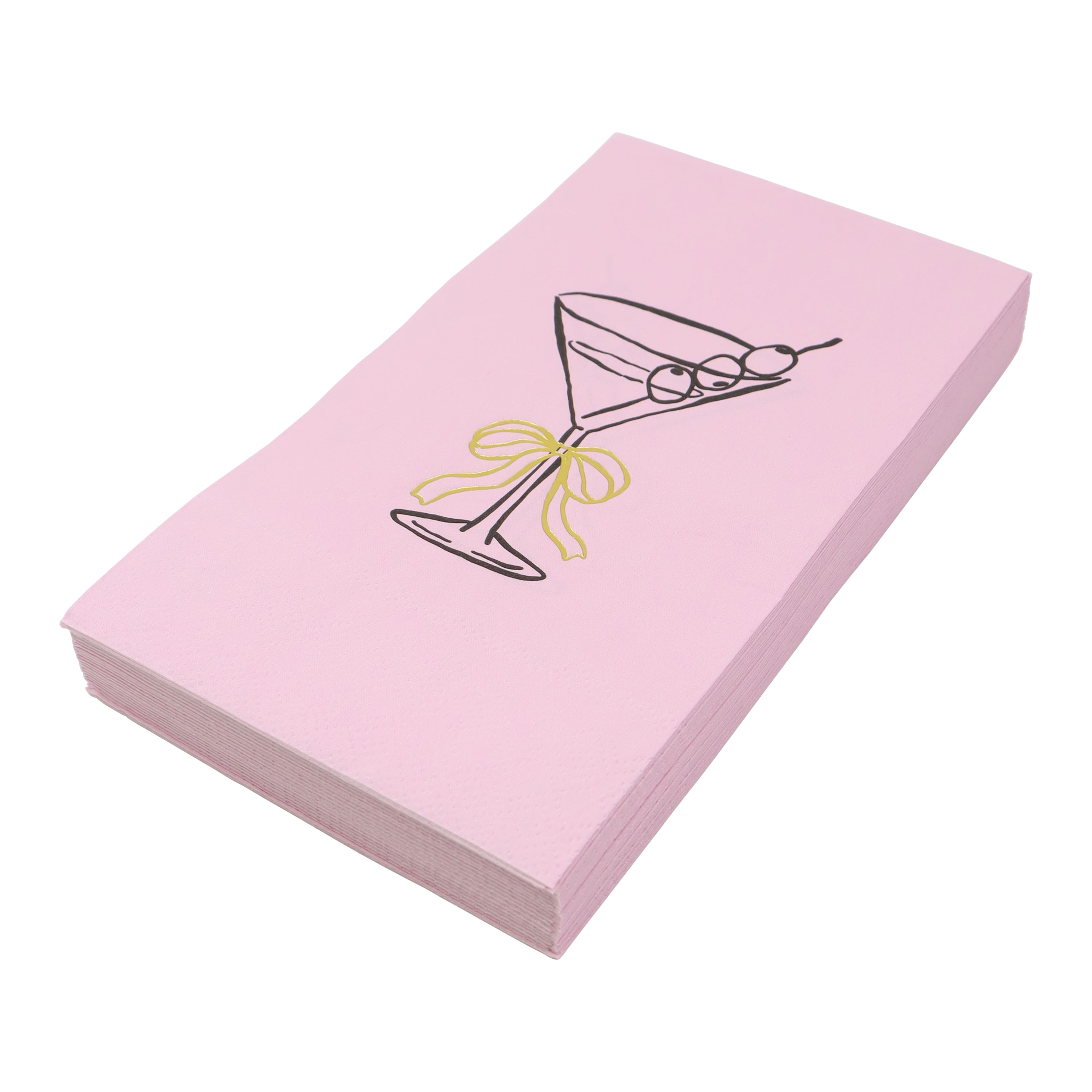 Pink Tini Bit Older Paper Guest Napkins, 20ct. by Celebrate It&#x2122;