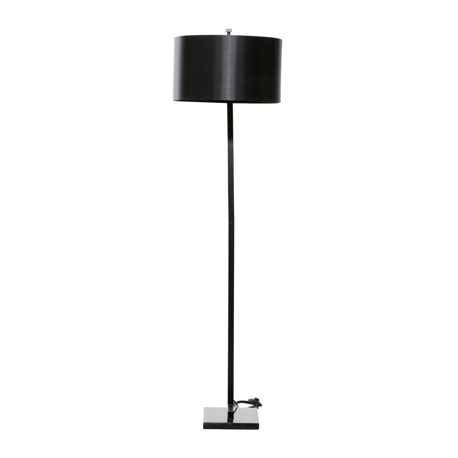 Black Metal Traditional Floor Lamp, 64&#x22; x 16&#x22; x 29&#x22;