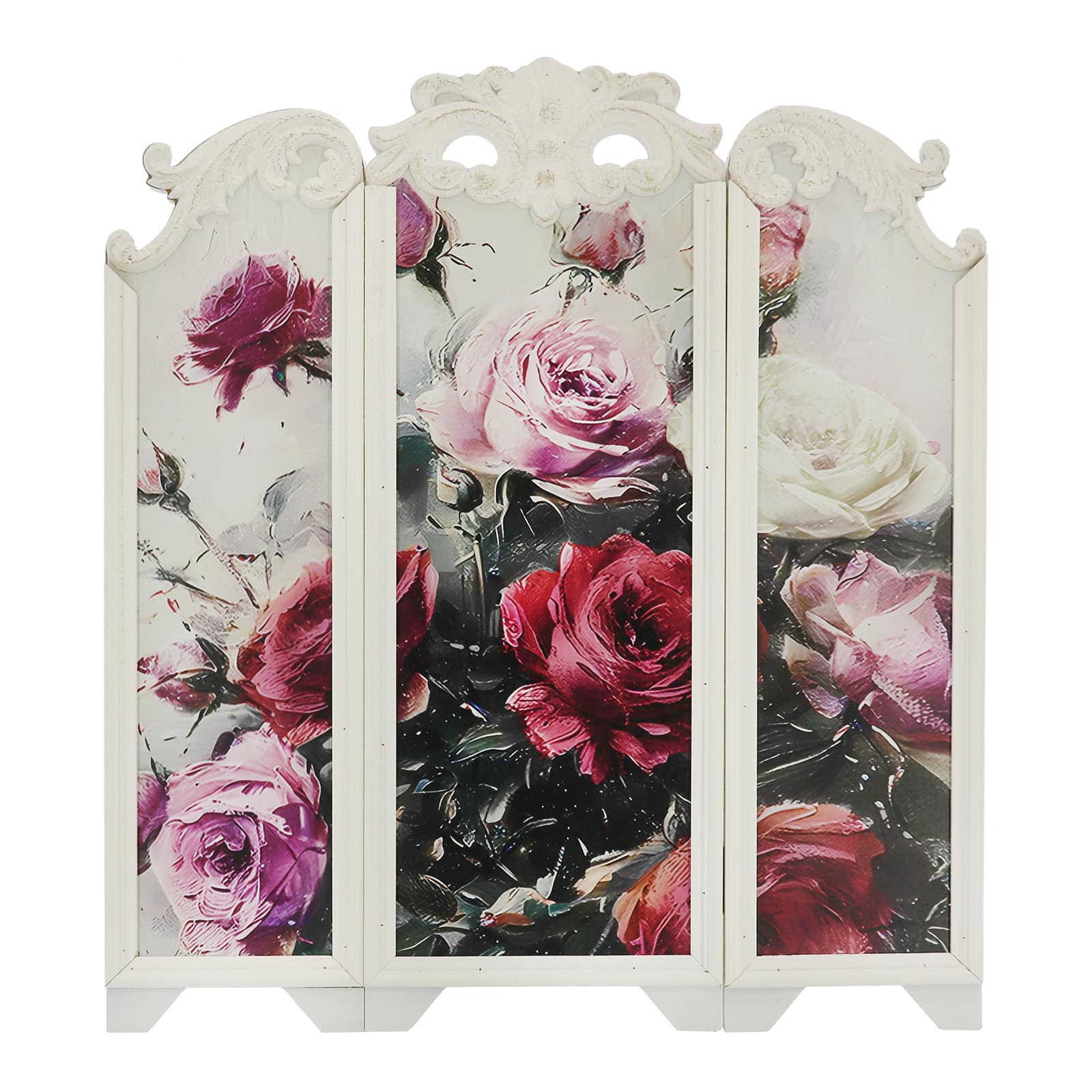 19" Floral Folded Tabletop Screen by Ashland®