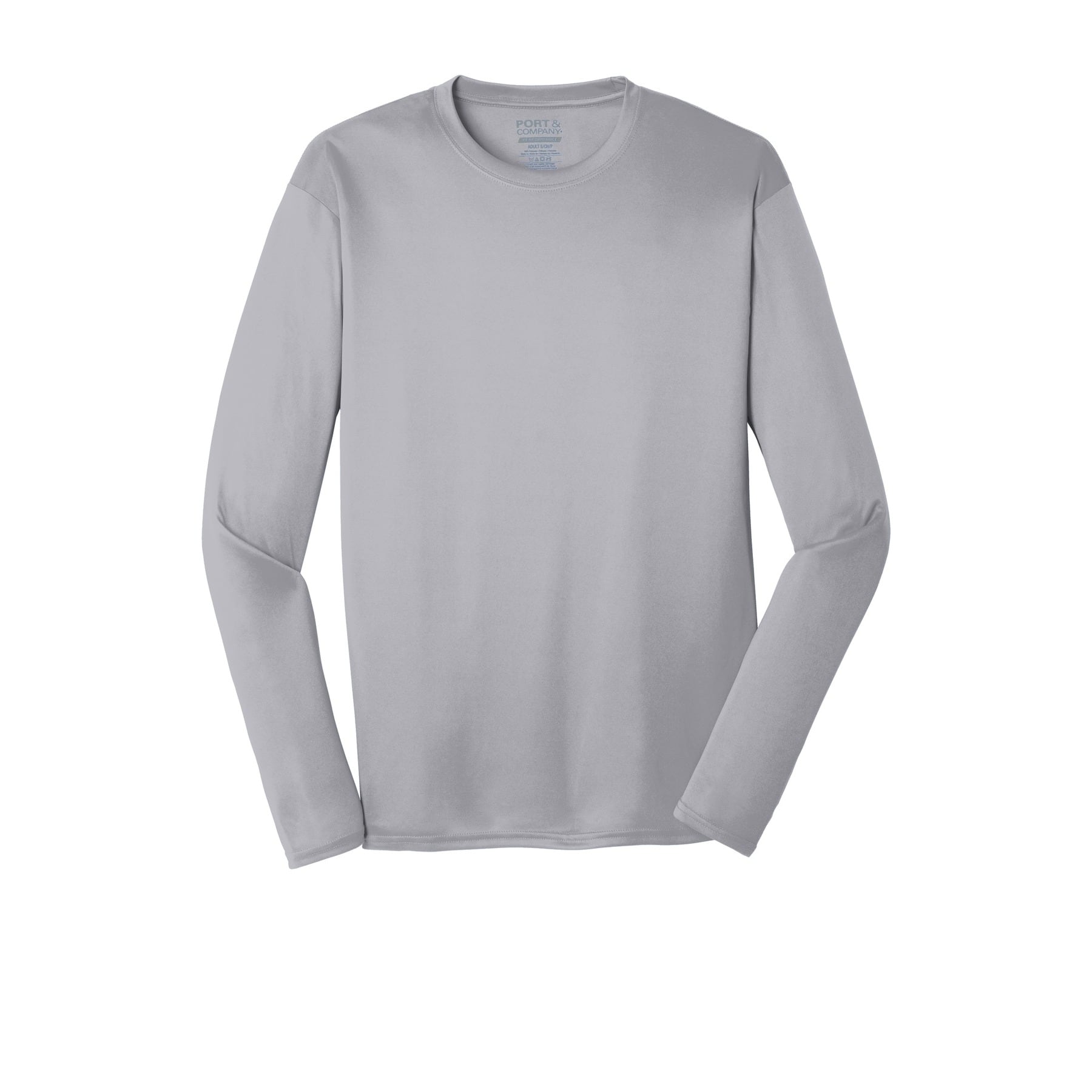 Port & Company® Long Sleeve Performance Men's Tee