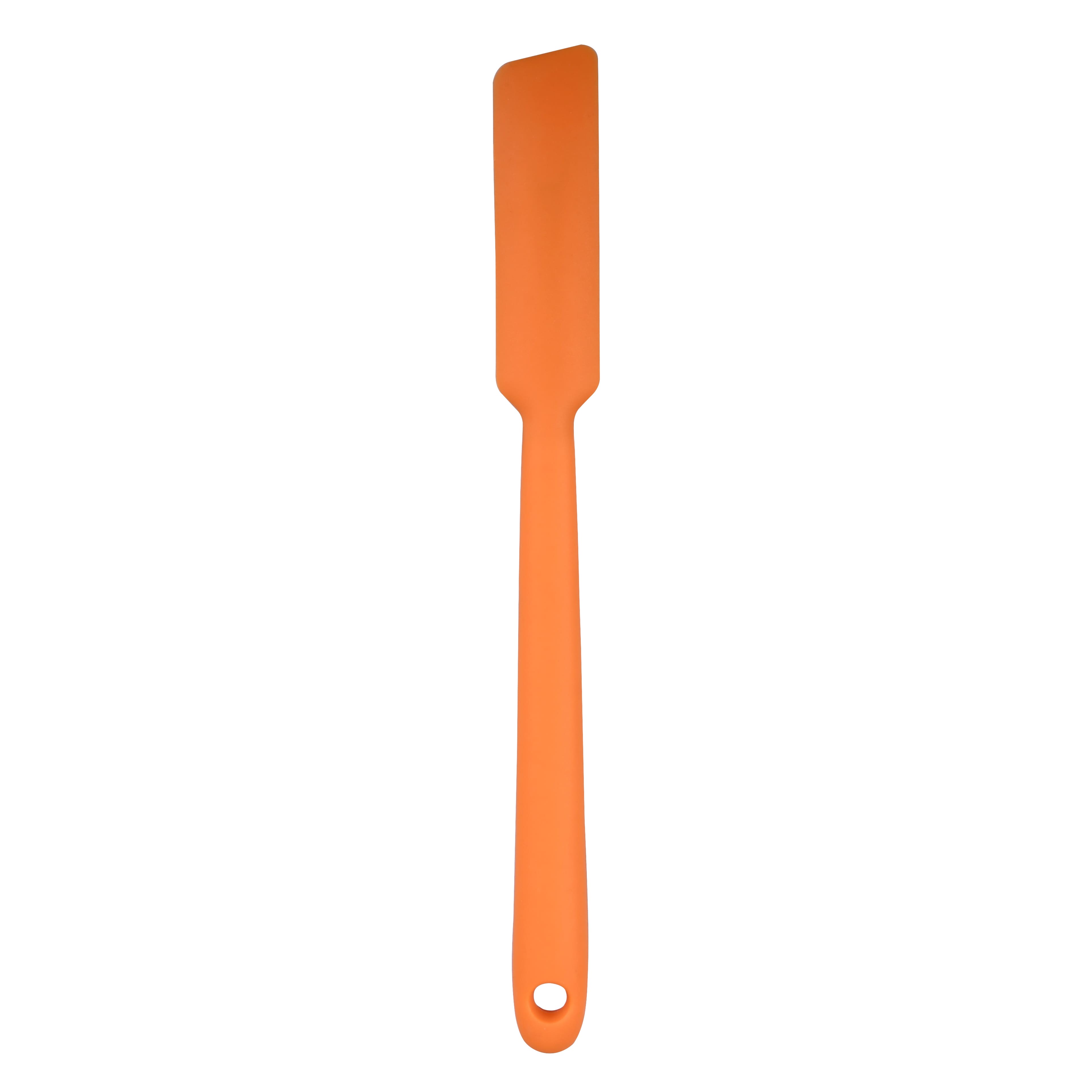 Mini Orange Ghost Silicone Jar Spatula by Makery&#x2122;