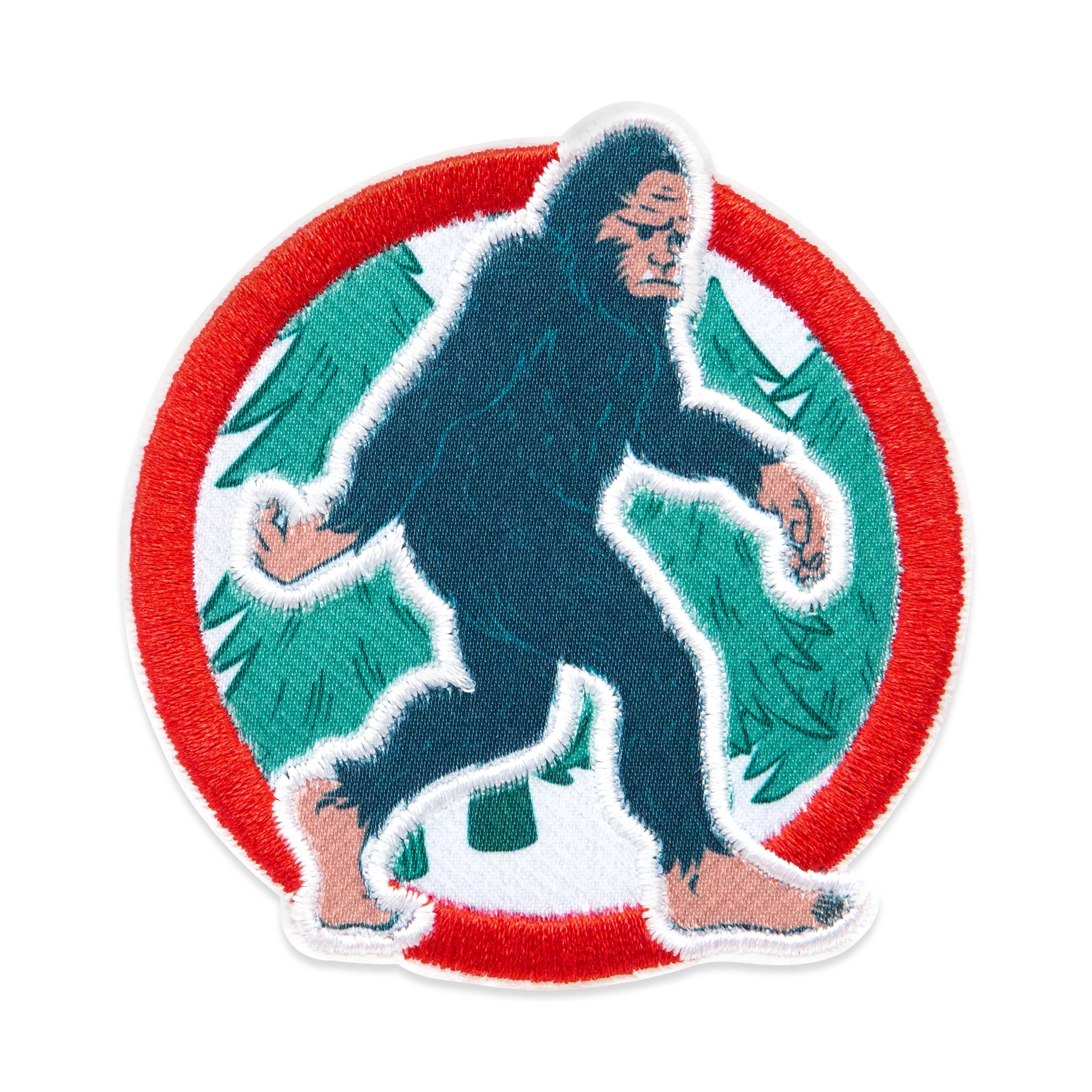 Summer Bigfoot Explorer Iron On &#x26; Adhesive Patch by Make Market&#xAE;