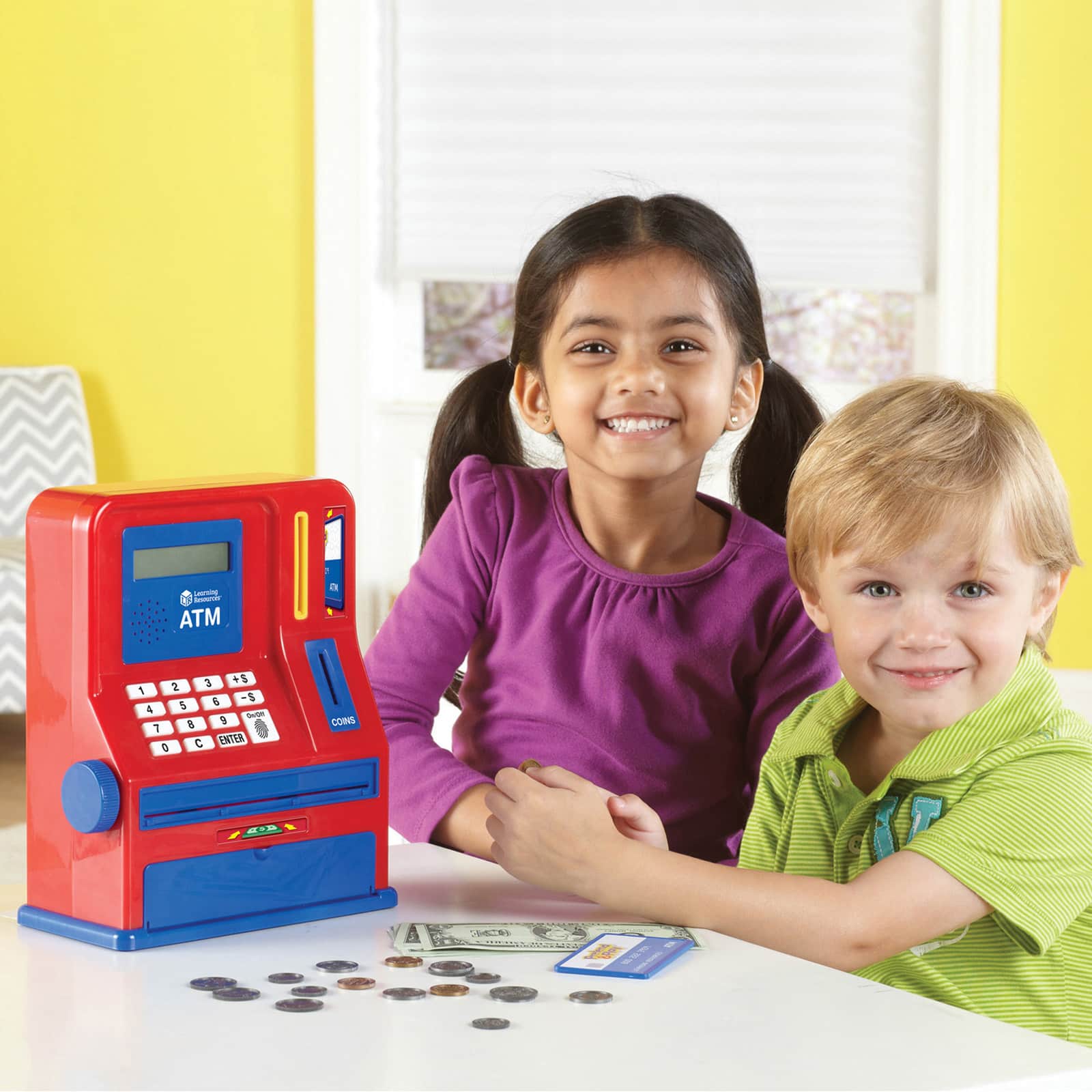 Learning Resources® Pretend & Play® Teaching A.T.M. Bank