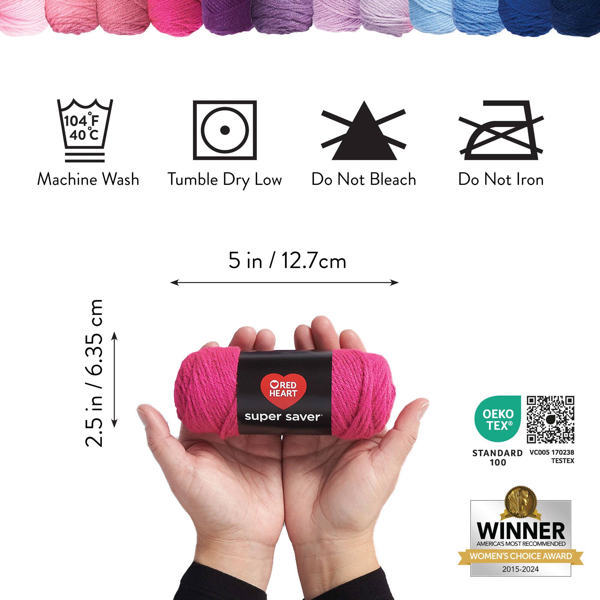 Red Heart® Super Saver® 12 Skein Super Craft Yarn Kit